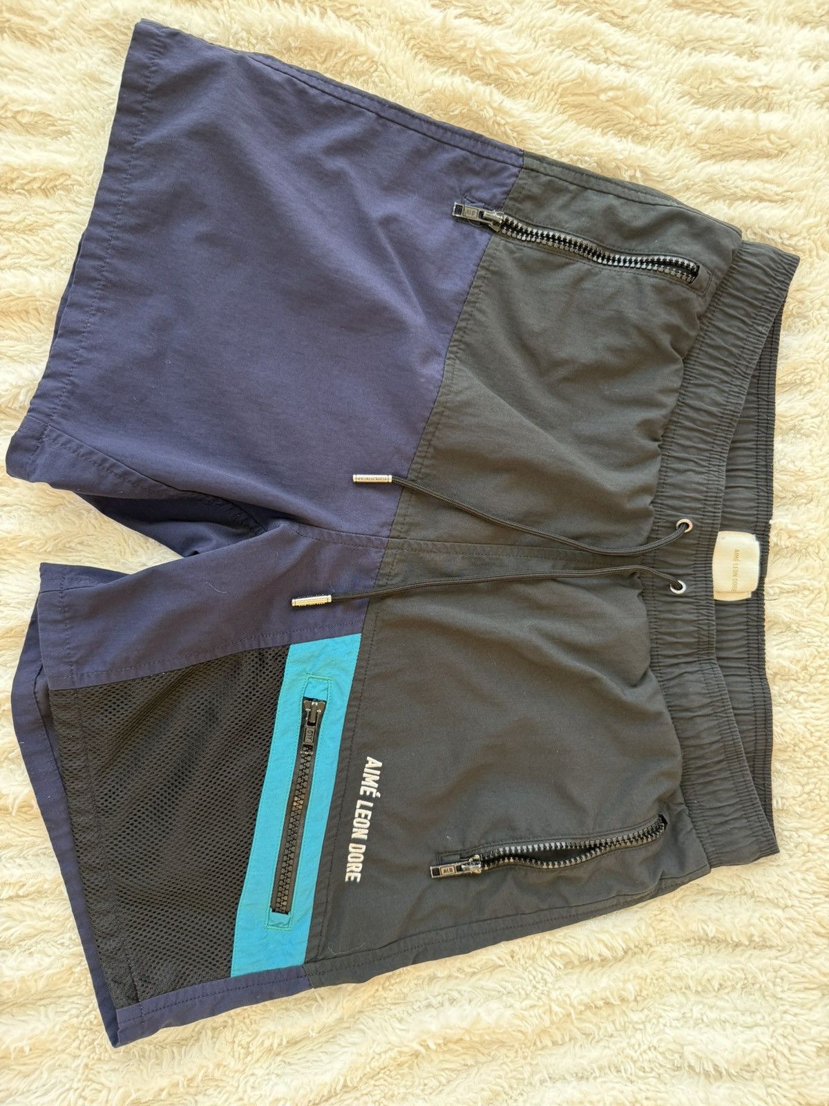 Aime Leon Dore Aime Leon Dore Color Blocked Hiking Shorts Size US 30 / EU 46 - 2 Thumbnail