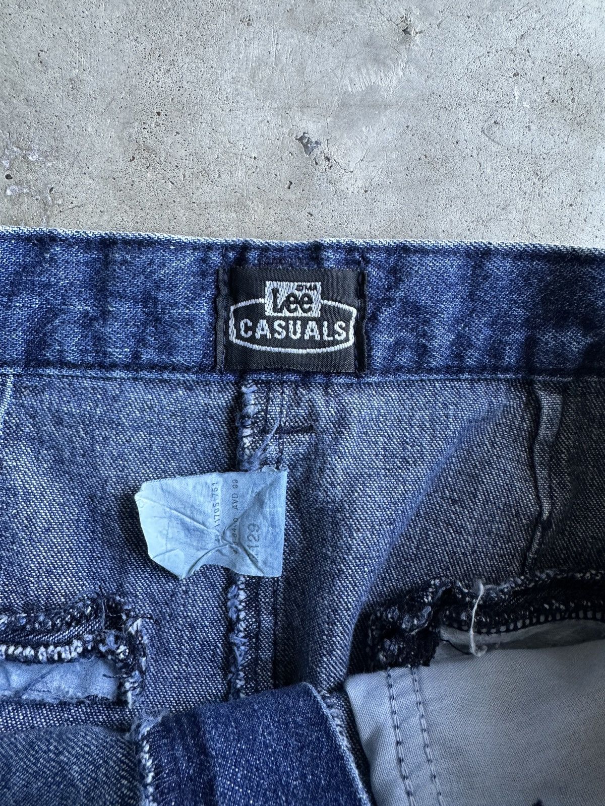 Lee Vintage 2000s Blue Denim Maxi Long Skirt - S Size 27" / US 4 / IT 40 - 2 Thumbnail