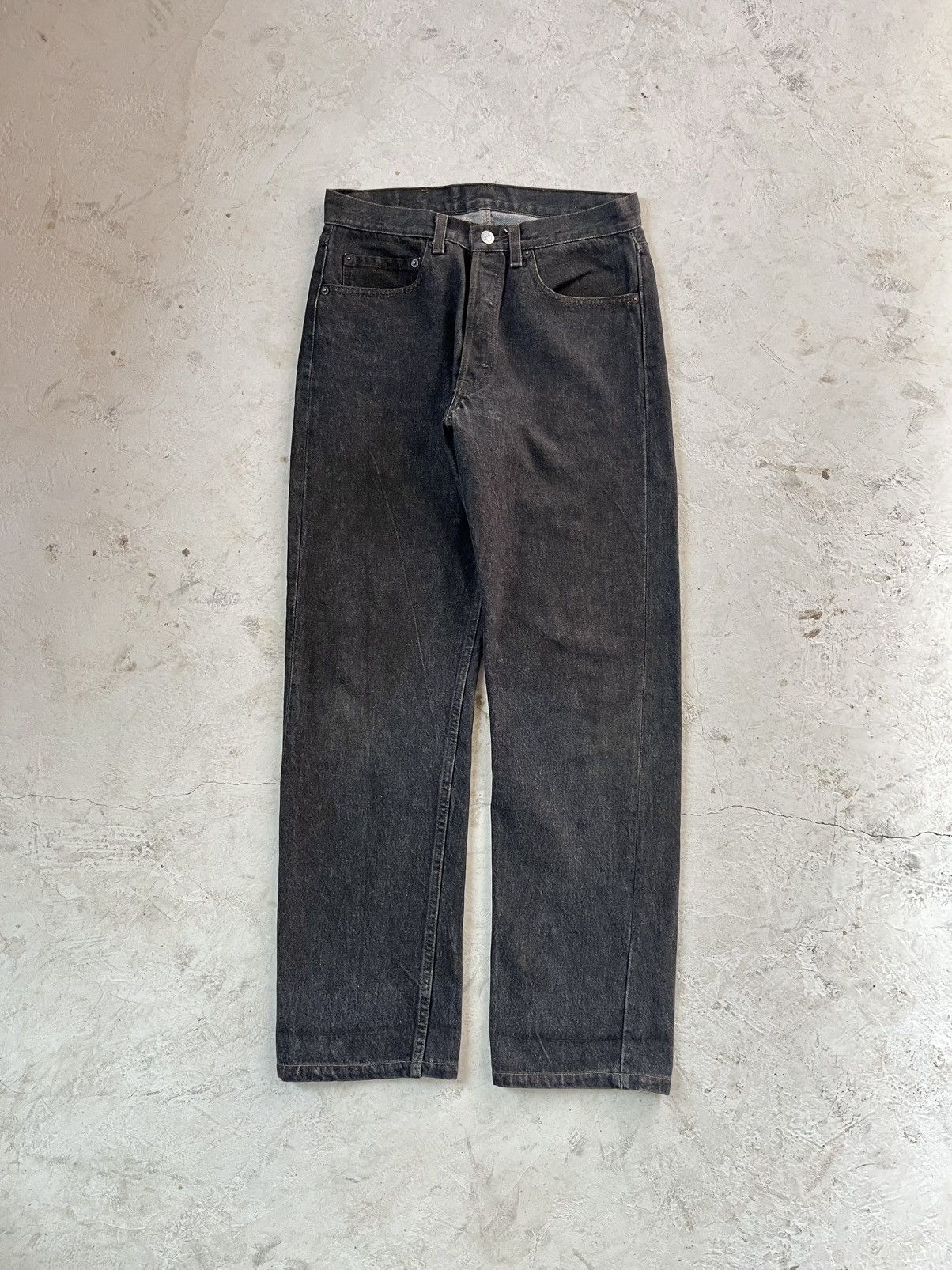 Levi's Vintage Clothing Vintage Levi's 501 Thrashed Jeans Size US 31 - 1 Thumbnail