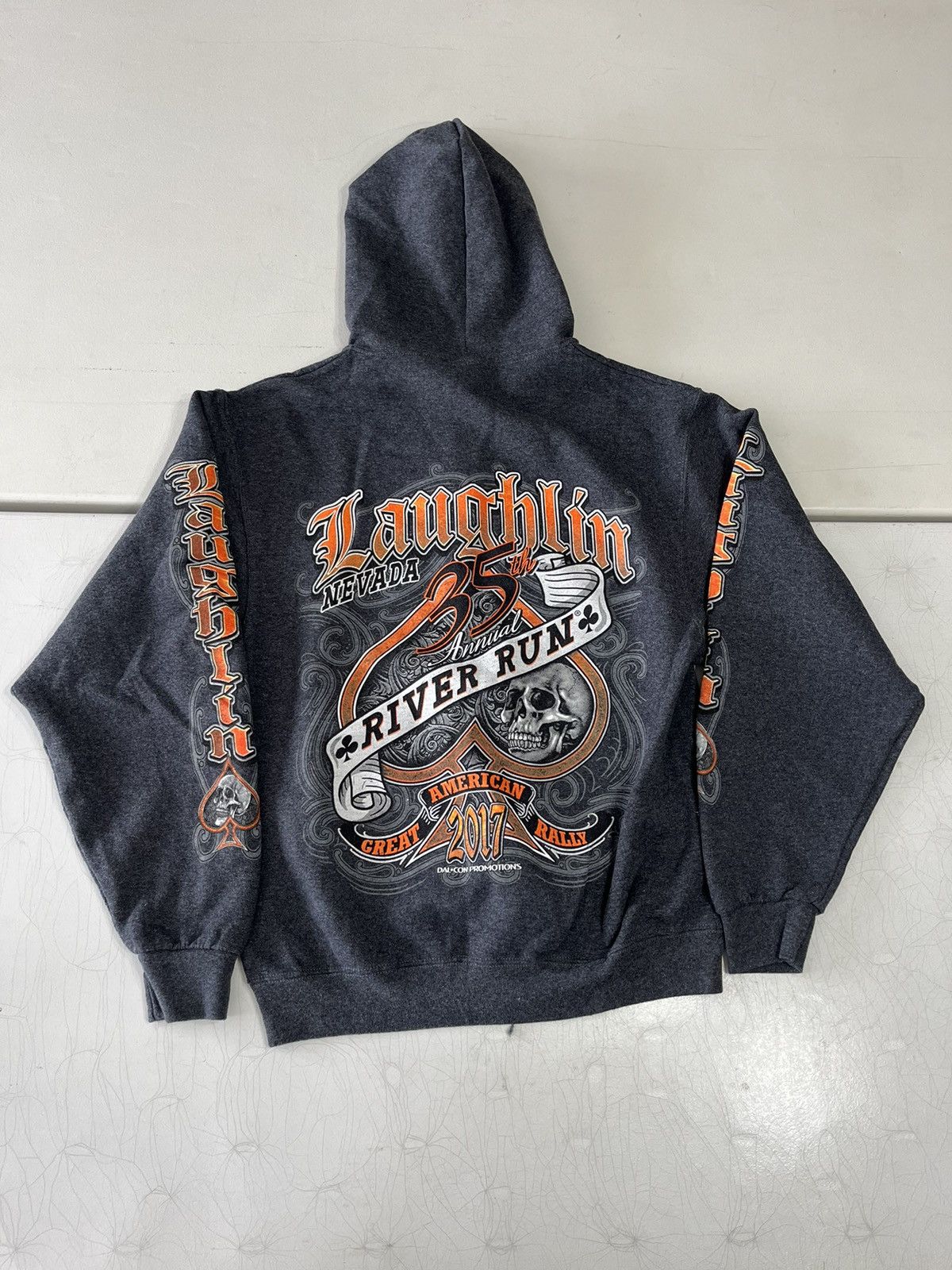 Other Grunge style biker hoodie Size US M / EU 48-50 / 2 - 2 Thumbnail