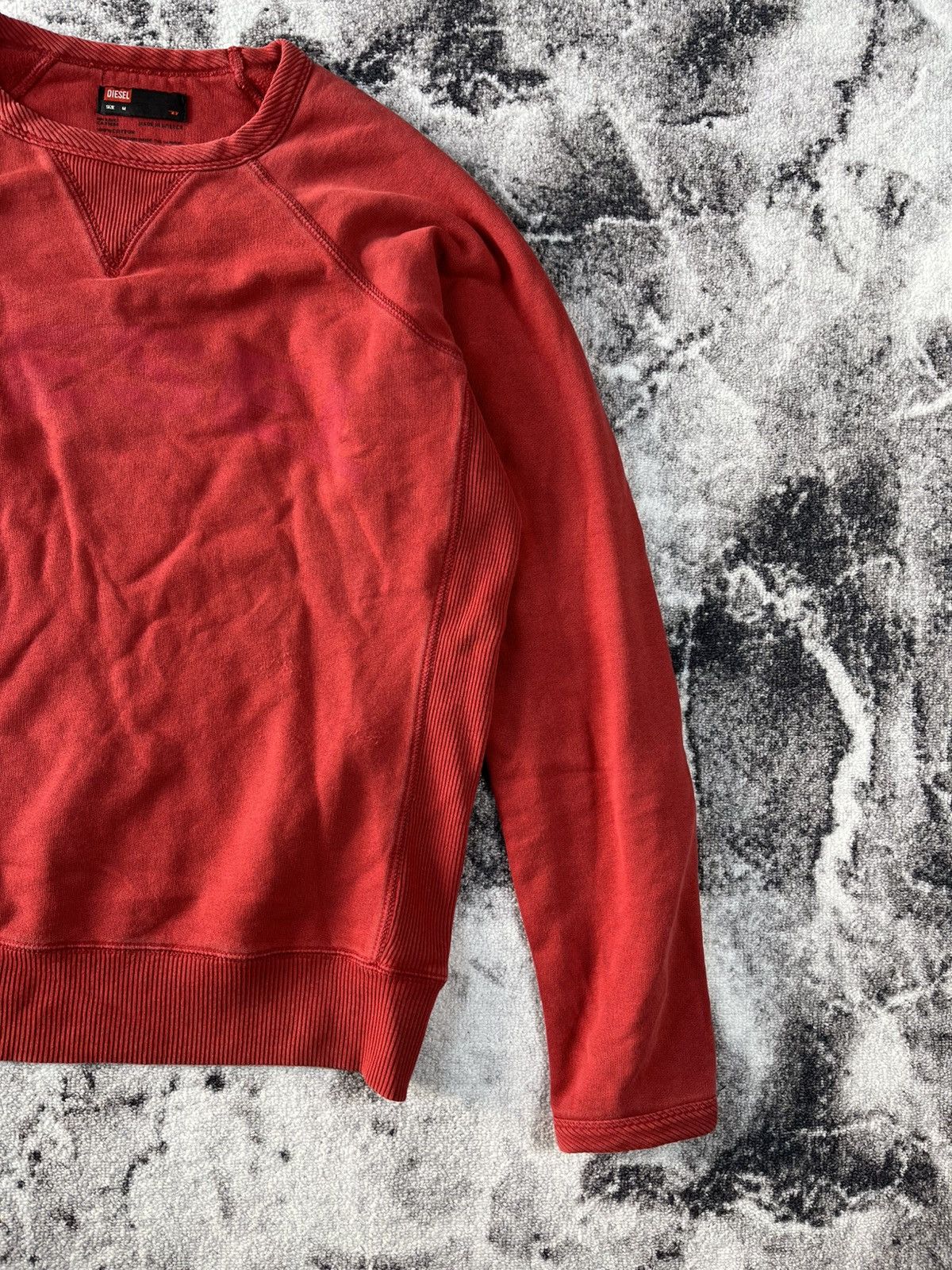 Diesel Diesel Red ♥️ Sweatshirt Y2K Minimal Fit Size US M / EU 48-50 / 2 - 3 Thumbnail