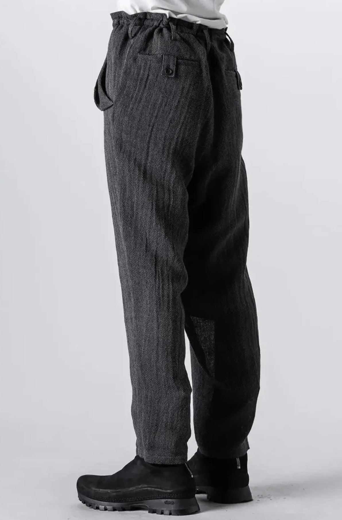 Yohji Yamamoto Yohji Yamamoto Pour Homme - SEAM FLAP POCKET PANTS Size US 32 / EU 48 - 4 Thumbnail