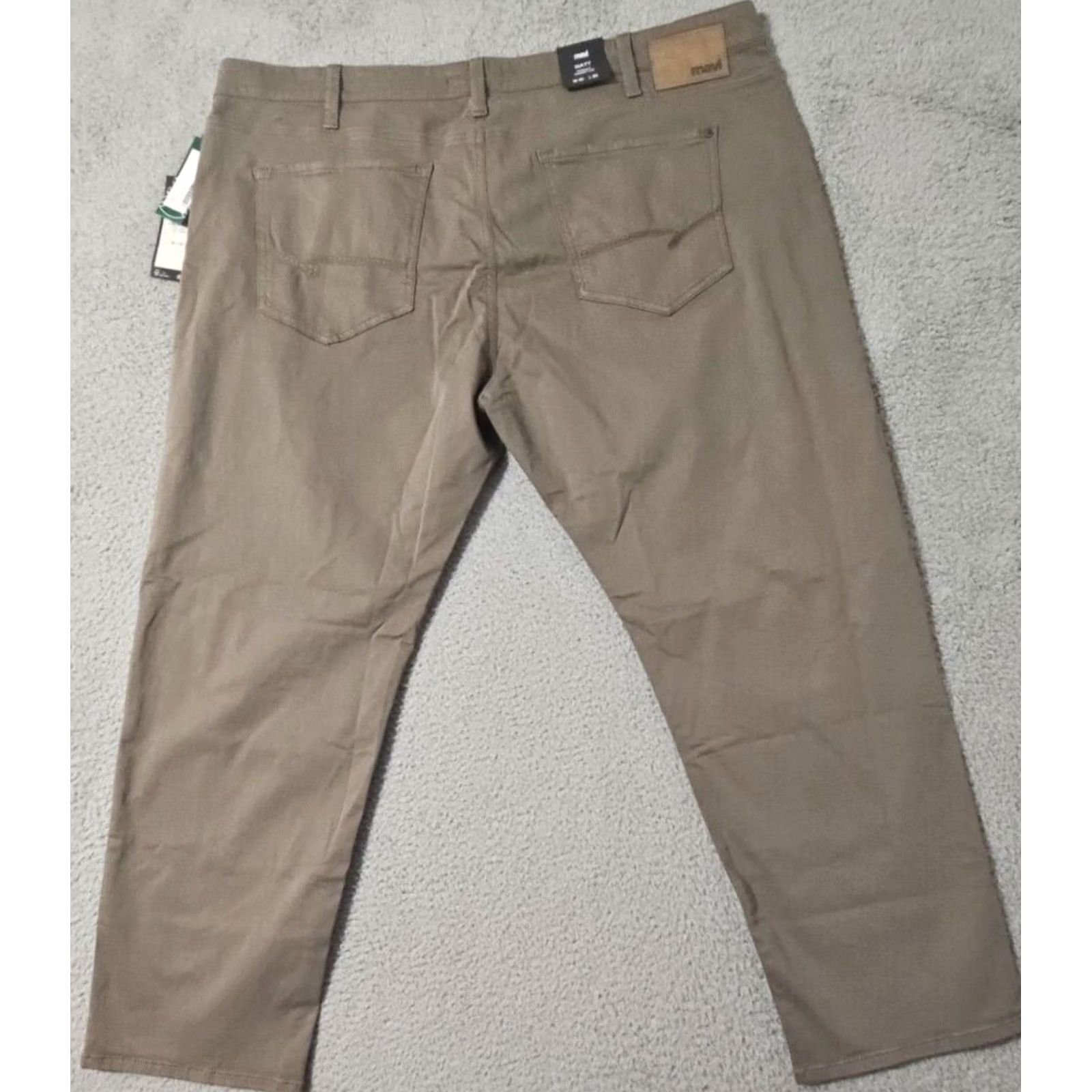 Vintage Mavi Matt Jeans Men 46x30 Olive Green Relaxed Straight Leg Cotton Blend 5 Pocket Size US 30 / EU 46 - 2 Thumbnail