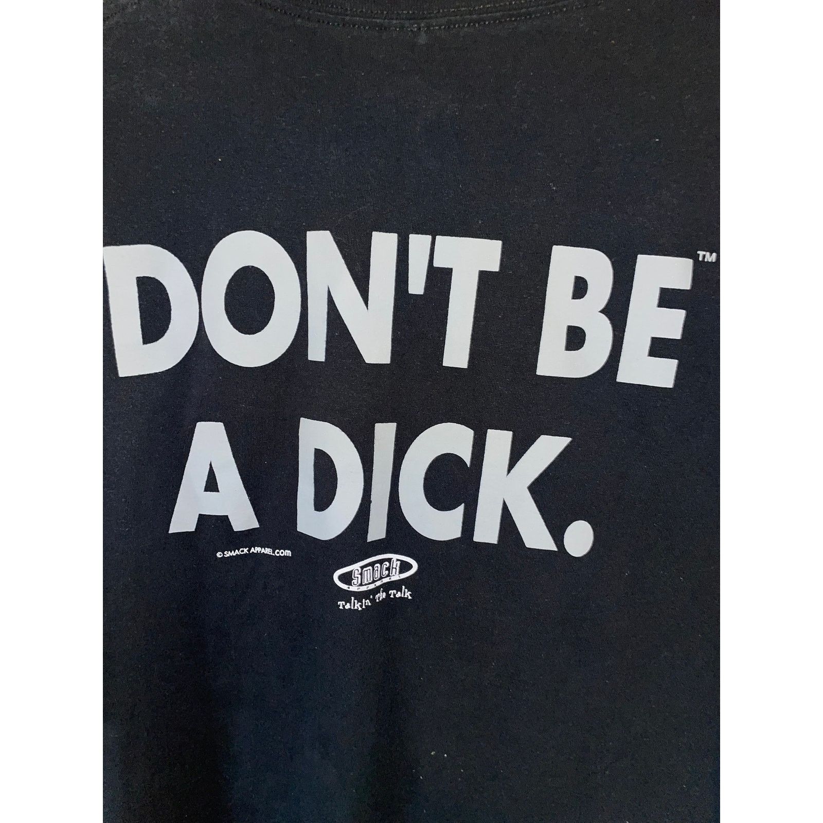 NFL Vintage Broncos Shirt Smack Talk Meet Dick Fan Tee Humor 2XL Size US XXL / EU 58 / 5 - 7 Thumbnail
