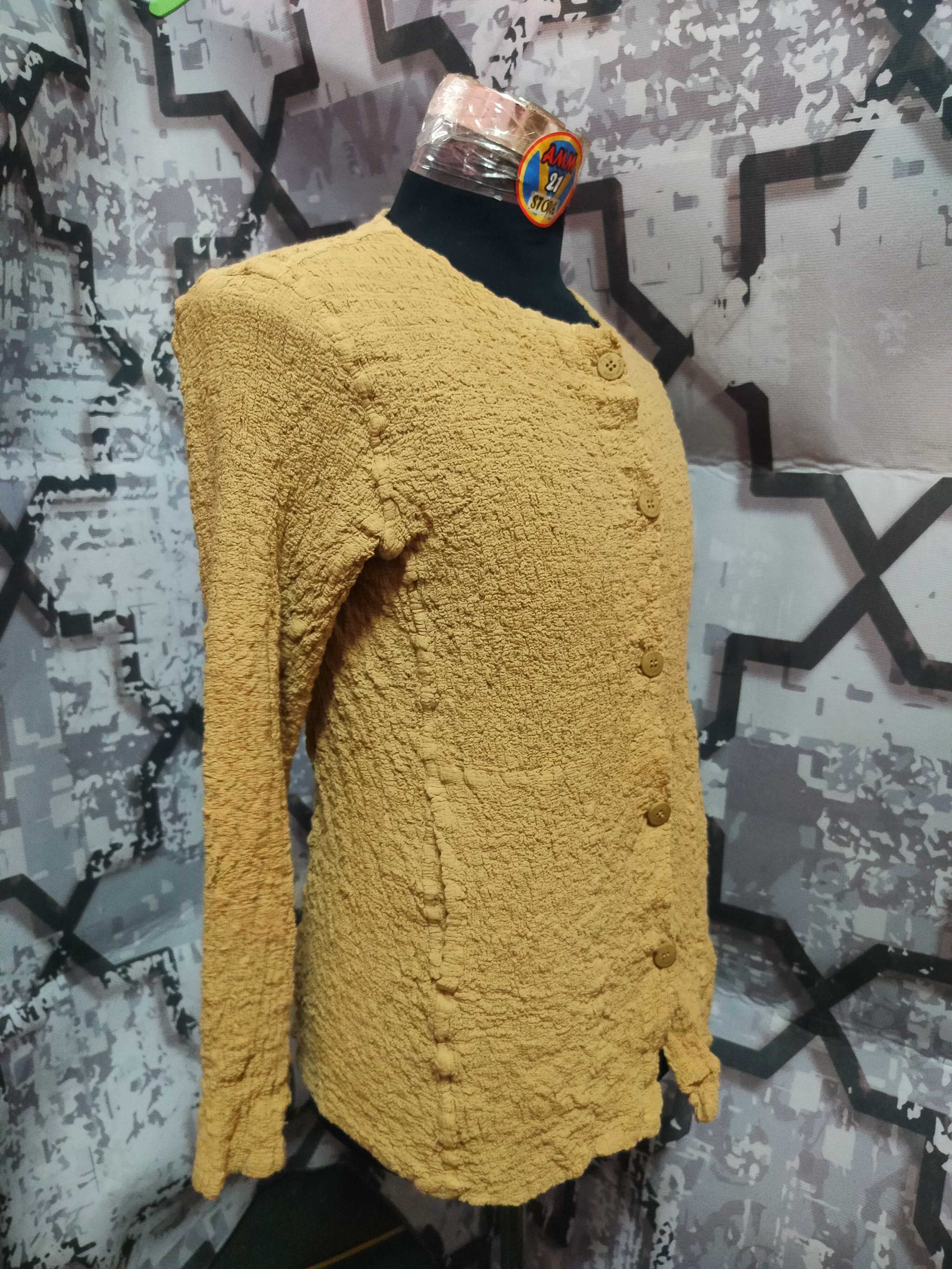 Issey Miyake me BY ISSEY MIYAKE BUTTON UP CARDIGAN Size XS / US 0-2 / IT 36-38 - 3 Thumbnail