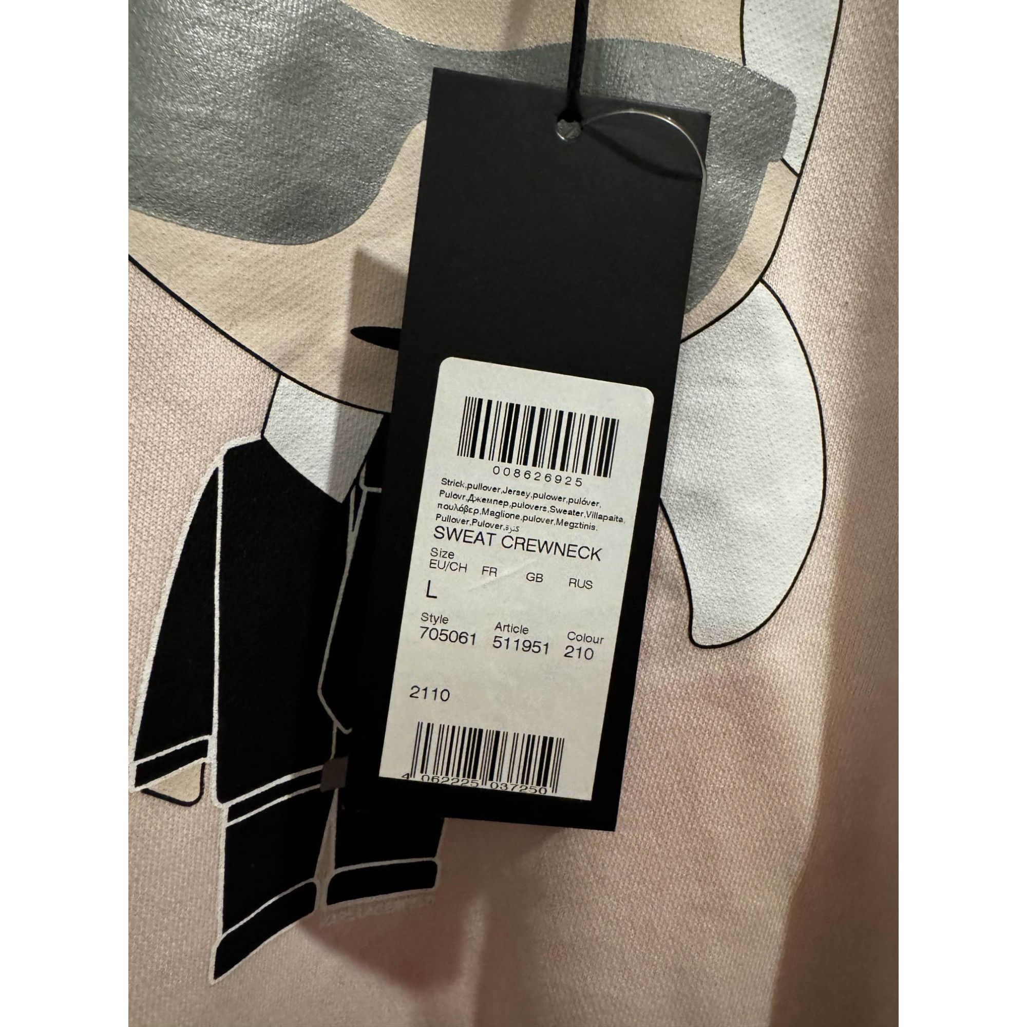 Karl Lagerfeld Karl Lagerfeld Logo Sweatshirt Size US L / EU 52-54 / 3 - 6 Thumbnail