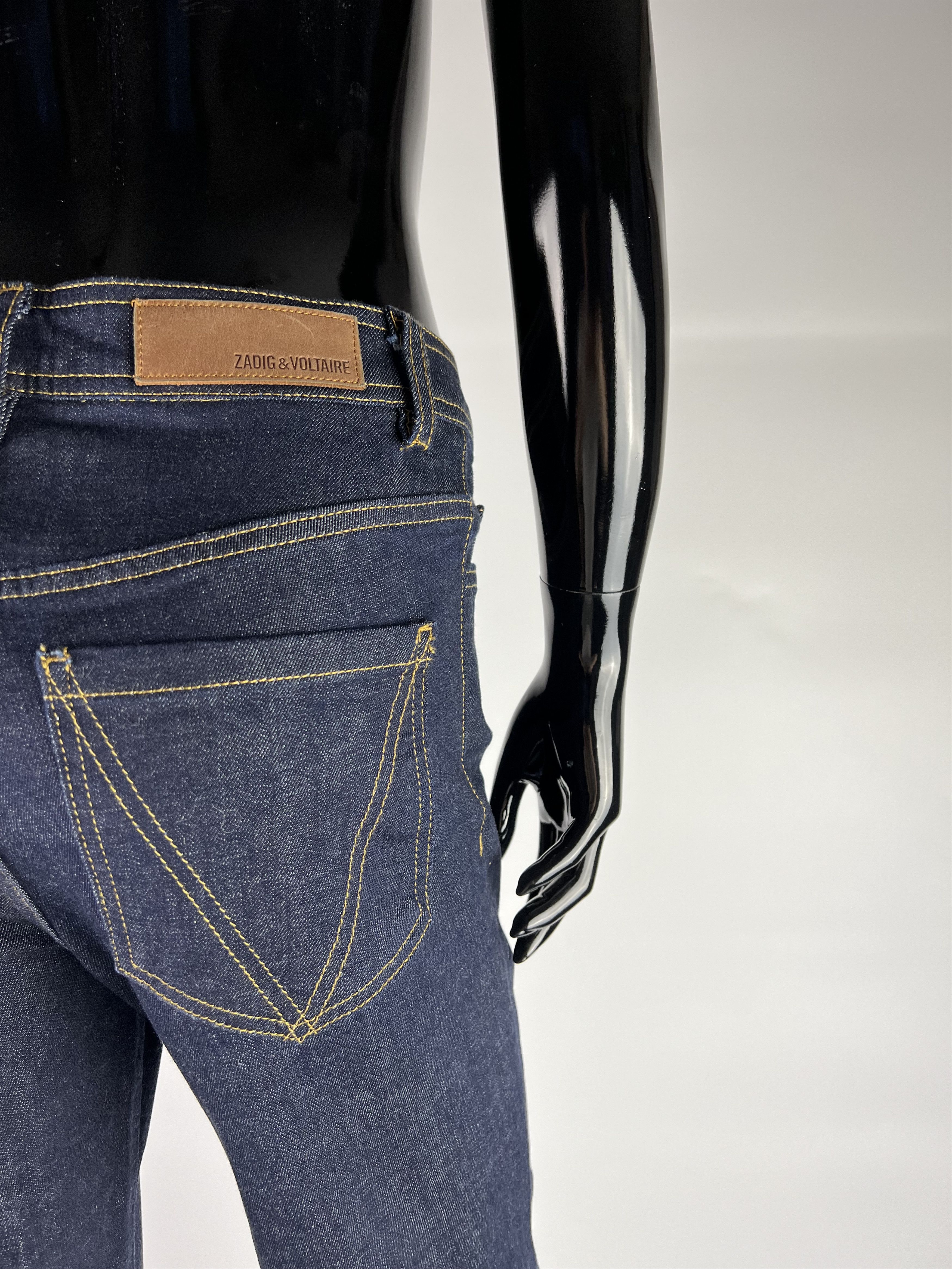 Zadig & Voltaire Zadig Voltaire Women's Pistol Blue Jeans Size 36 Size 27" / US 4 / IT 40 - 4 Thumbnail