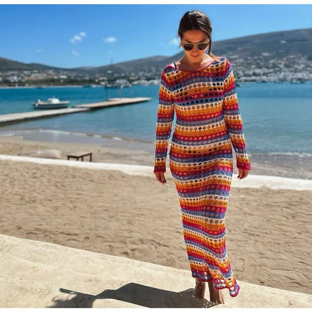Mango LAST ONE!!! Mango Crochet Maxi Dress Resort Vacation NWT Size M / US 6-8 / IT 42-44 - 19 Thumbnail