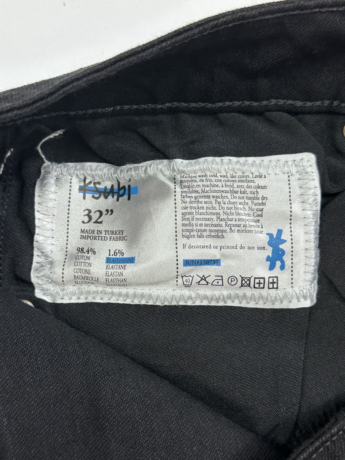 Ksubi Ksubi Jeans Black Chitch Laid Black / Size: 34 Size US 34 / EU 50 - 6 Thumbnail
