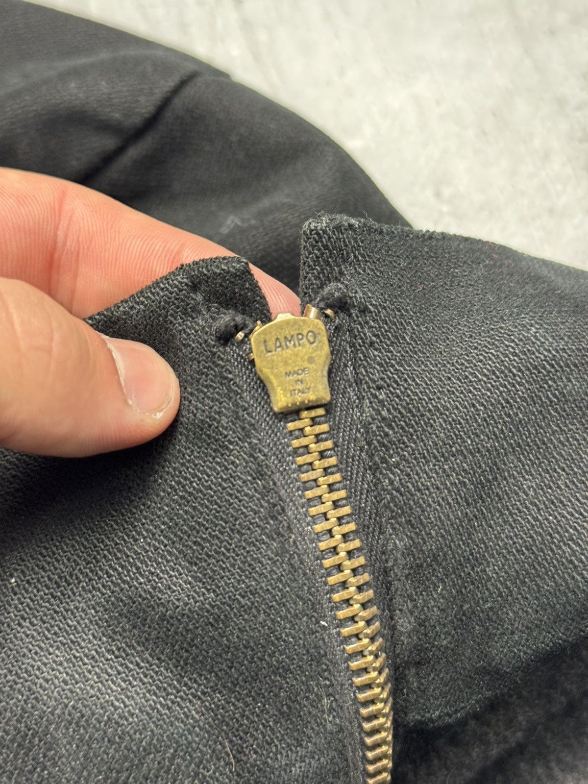 Mulberry Vintage 90’s Mulberry Multi Pocket Rick Owens Style Jacket Size L / US 10 / IT 46 - 7 Thumbnail