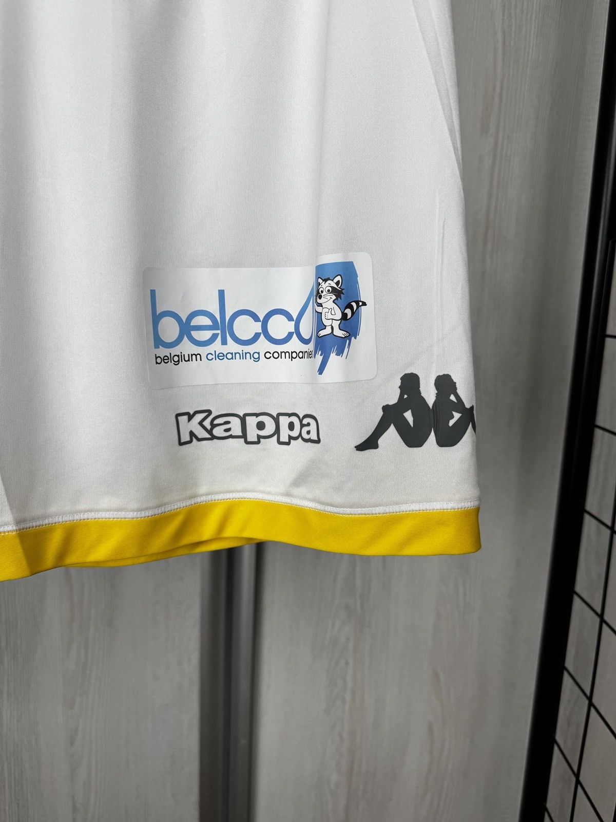 Kappa Kappa Kombat STVV Sint-Truiden match issue soccer shorts M Size US 32 / EU 48 - 4 Thumbnail