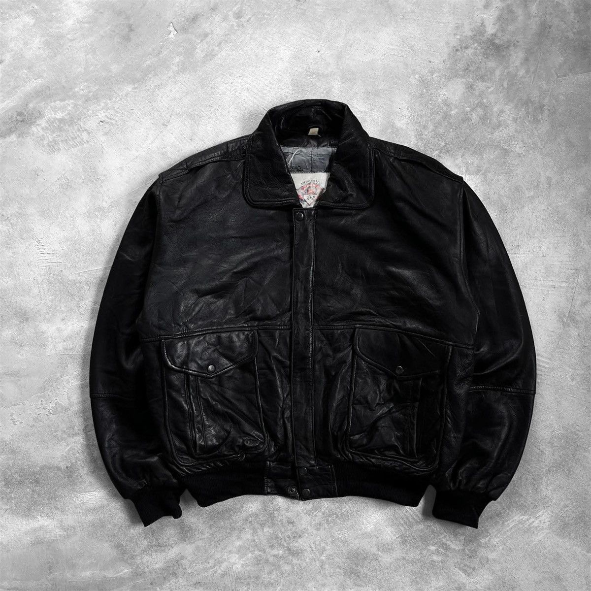 Vintage Vintage Leather Jacket Size US S / EU 44-46 / 1 - 2 Thumbnail