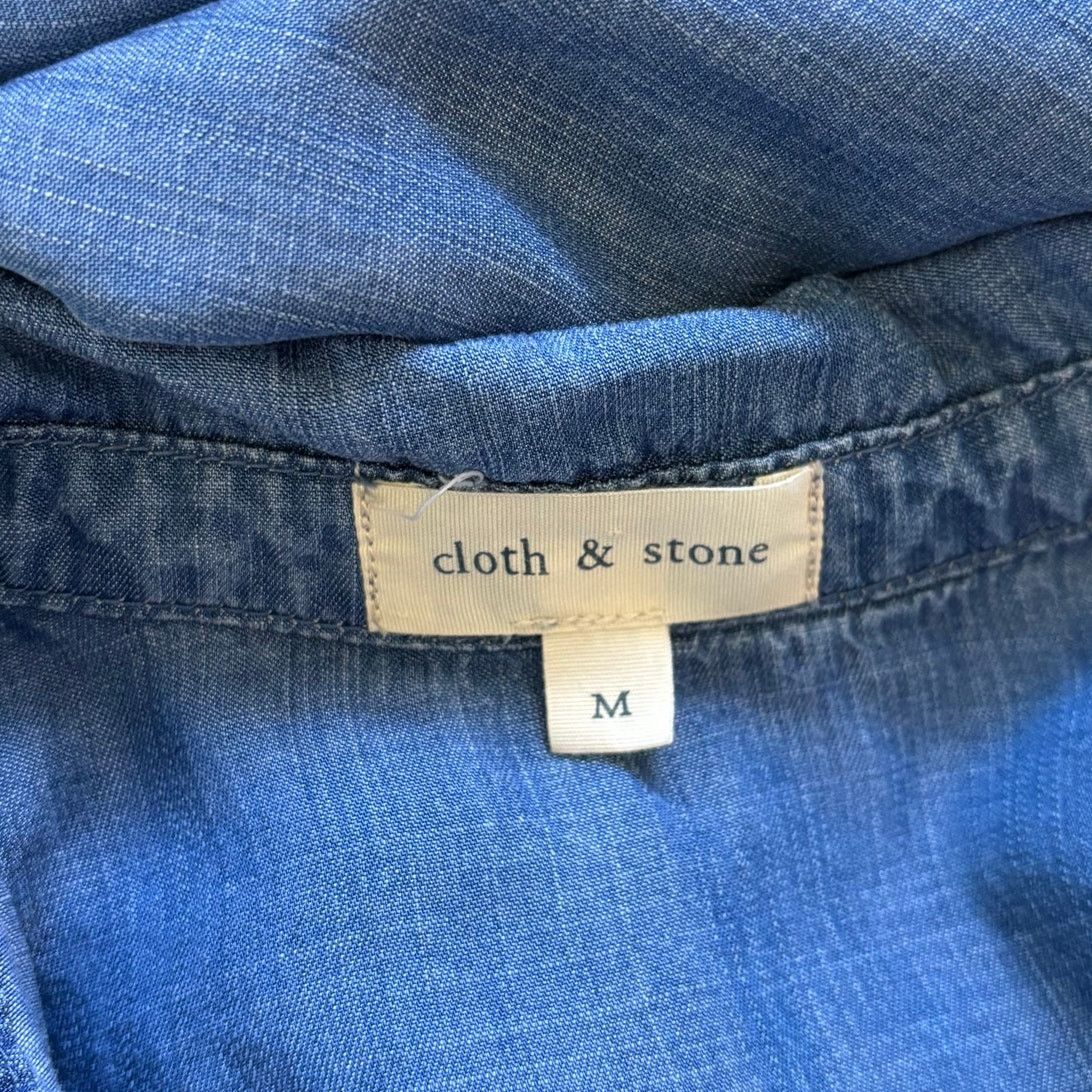 Anthropologie Cloth & Stone Anthropologie Chambray Tunic Shirt Dress SZ M Size M / US 6-8 / IT 42-44 - 9 Thumbnail