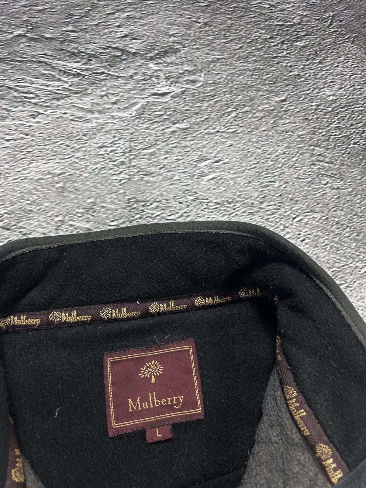 Mulberry × Vintage Mulberry Vintage Jacket Black Size US L / EU 52-54 / 3 - 3 Thumbnail