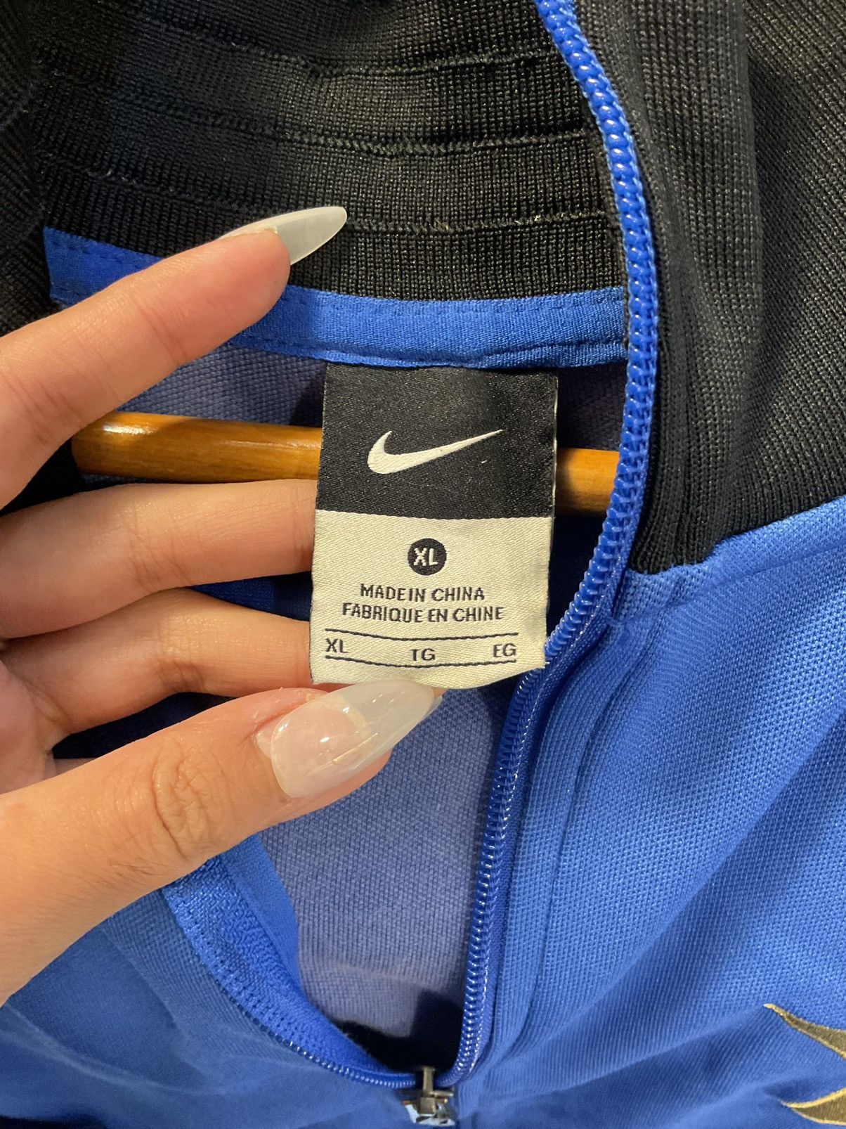 Nike Vintage Y2K Nike Inter Milan Tracksuit Size US XL / EU 56 / 4 - 4 Thumbnail