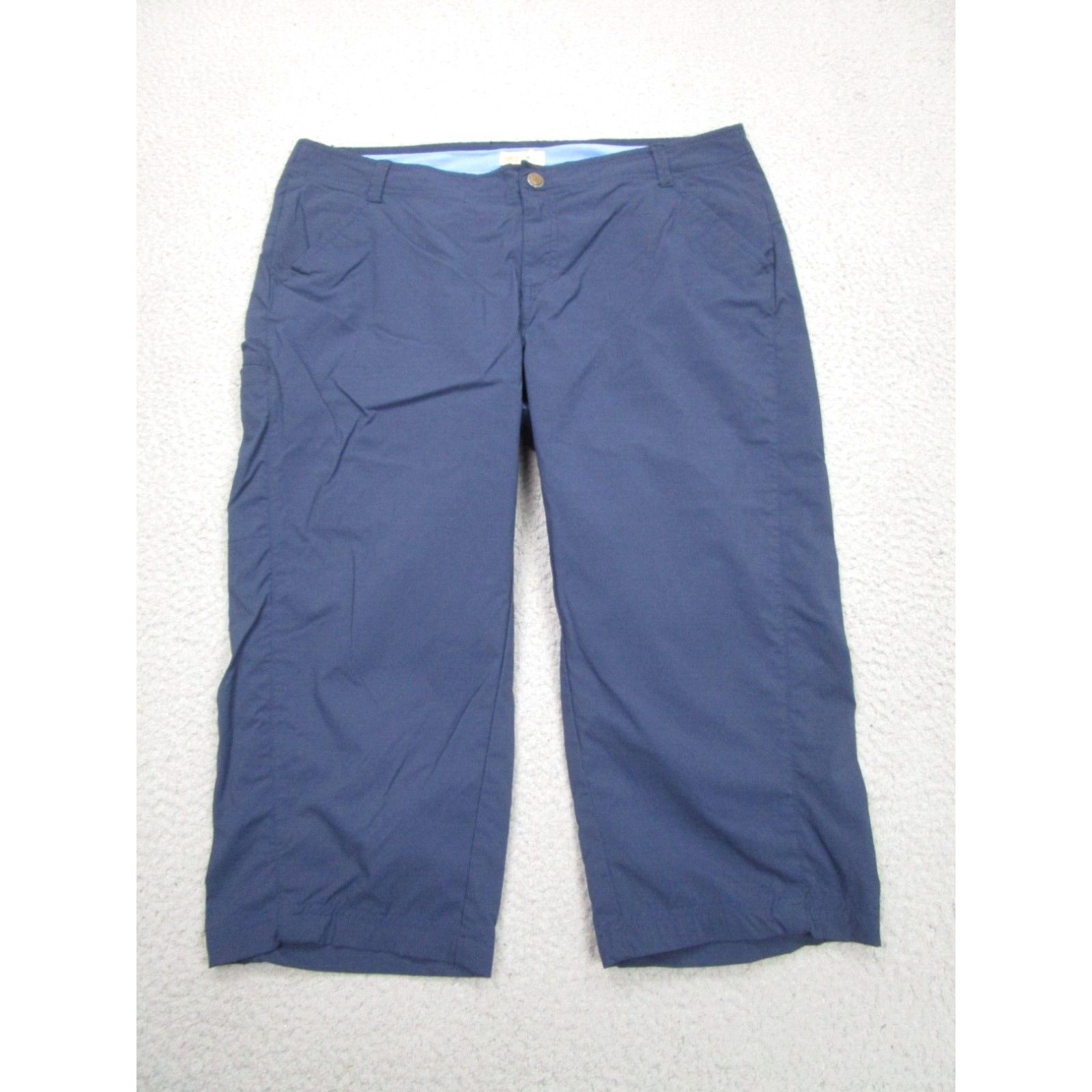 Royal Robbins Royal Robbins Pants Womens 10 Blue Capri Long Shorts Hike ...