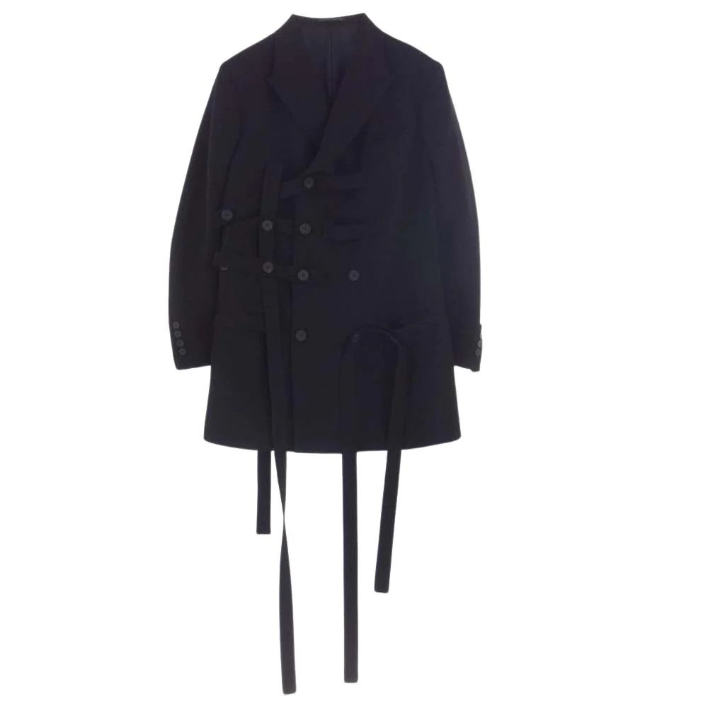 image of Yohji Yamamoto Pour Homme 23Aw Jacket in Black, Men's (Size 2XL)