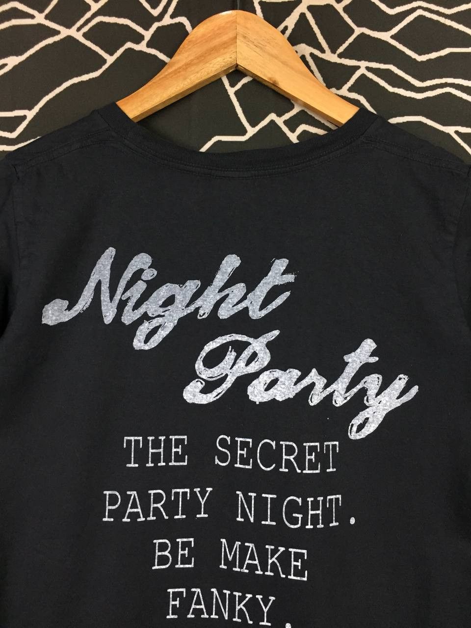 Japanese Brand RNA Inc Alternative RNA Public Night Secret Party Night Tee Size US M / EU 48-50 / 2 - 8 Thumbnail