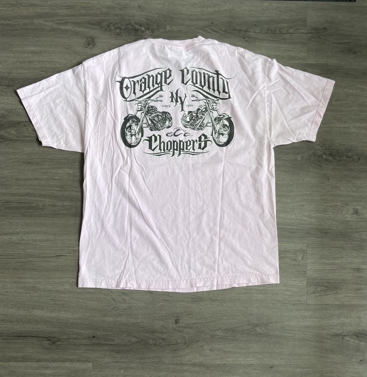 Alstyle × Vintage Y2K Orange County Choppers “Custom Bikes” Shirt (Sz. XL) Size US XL / EU 56 / 4 - 1 Thumbnail