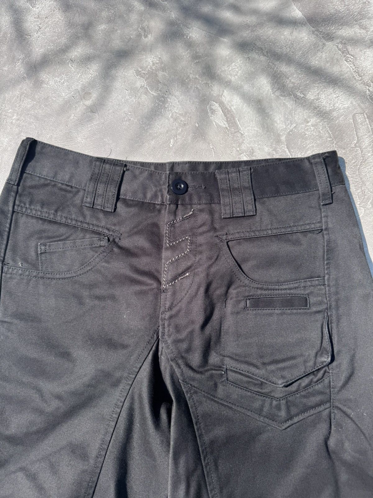 Marithe + Francois Girbaud Vintage Le Casual Marithe Francois Girbaud Man's Black pants Size US 32 / EU 48 - 3 Thumbnail