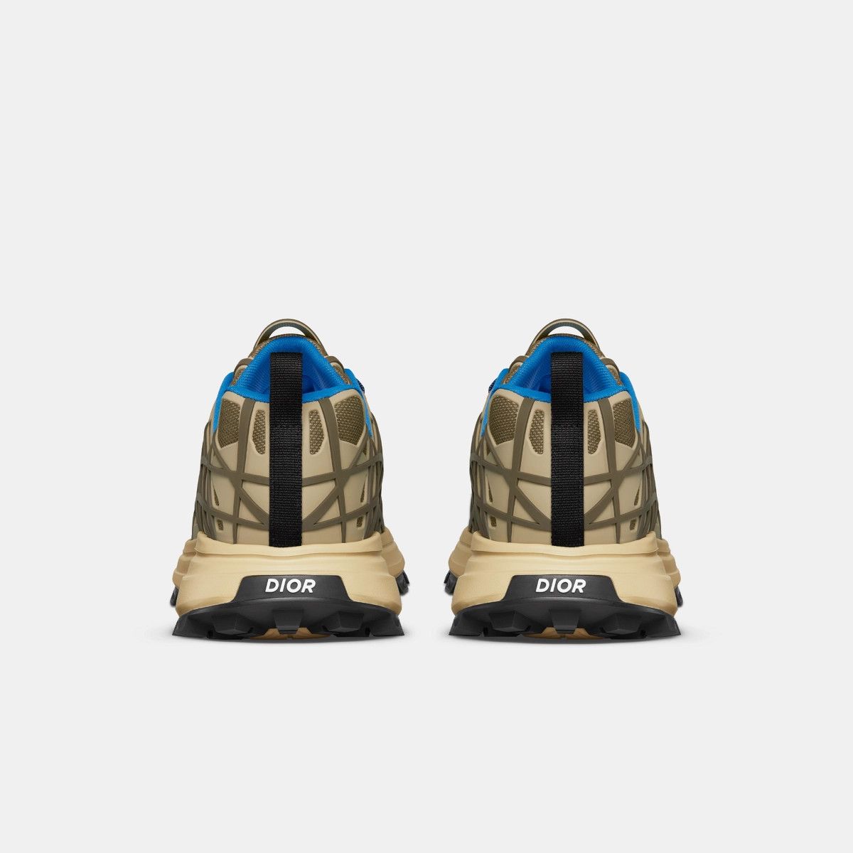 Dior o1bcso1str1224 Sneaker in Brown & Khaki Size US 5.5 / EU 38 - 4 Thumbnail