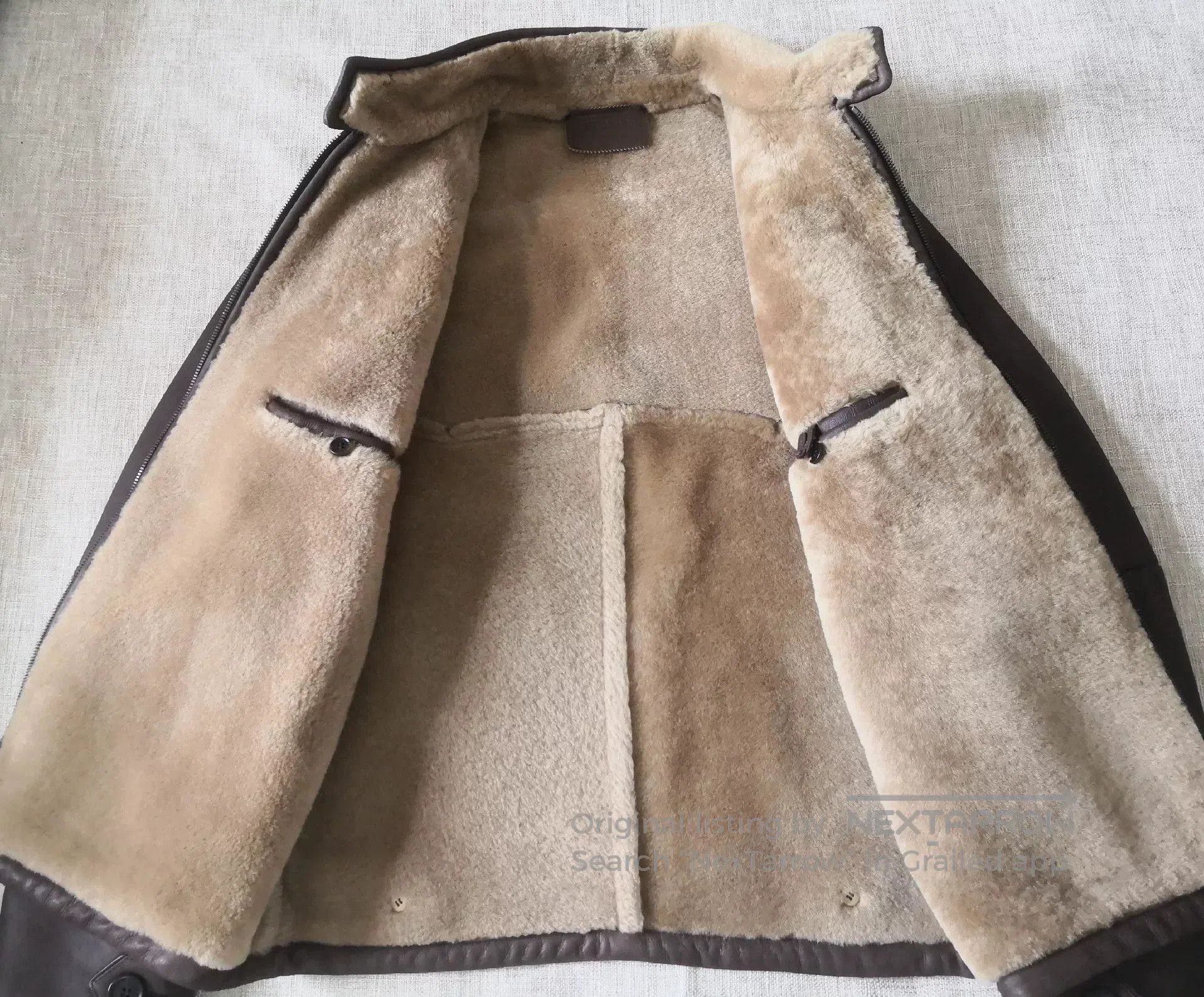 Prada Prada Men's Brown Shearling Jacket. Size US M / EU 48-50 / 2 - 6 Thumbnail
