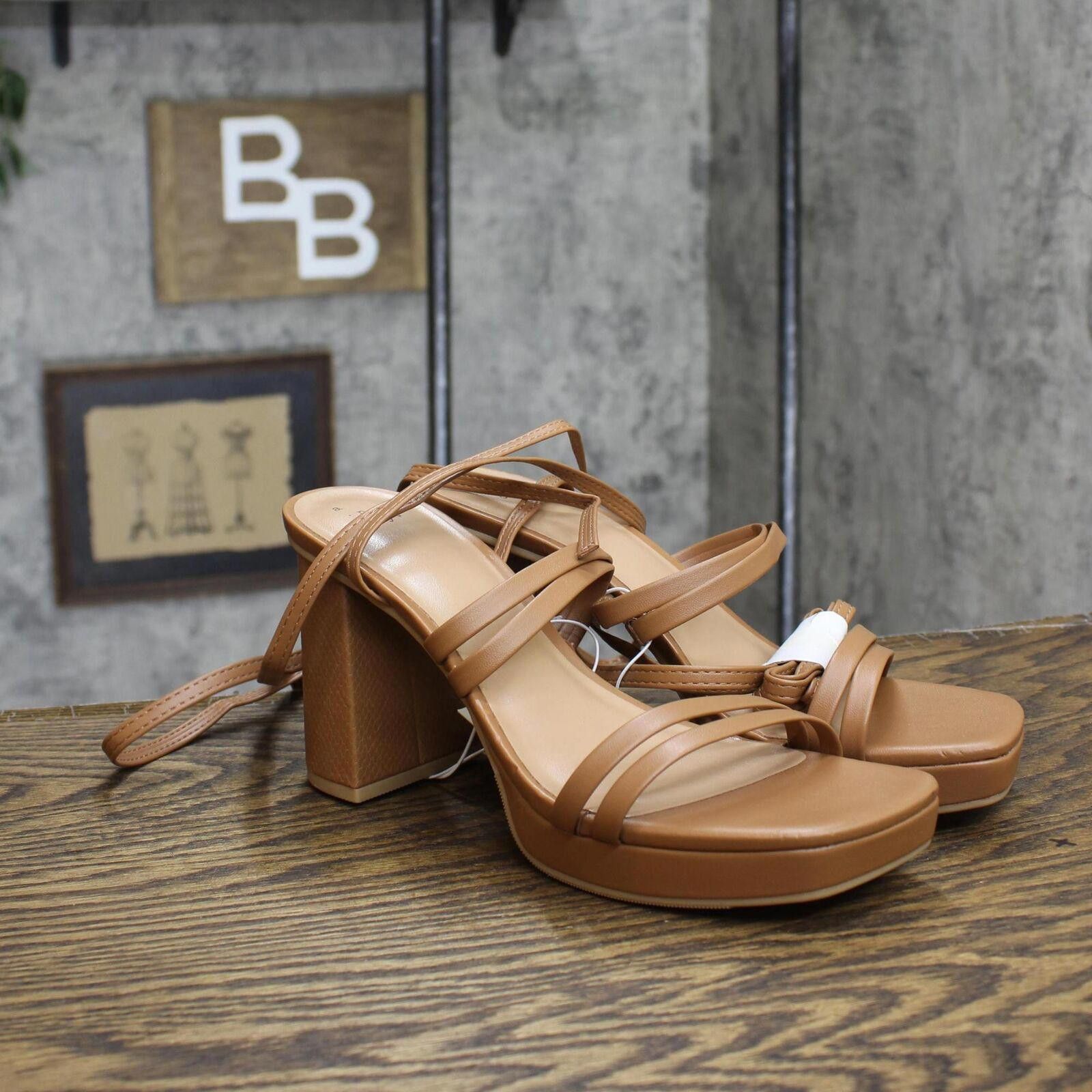 Designer A New Day Women's Brittany Platform Heels 89596791 Brown 9M Size US 9 / IT 39 - 1 Thumbnail