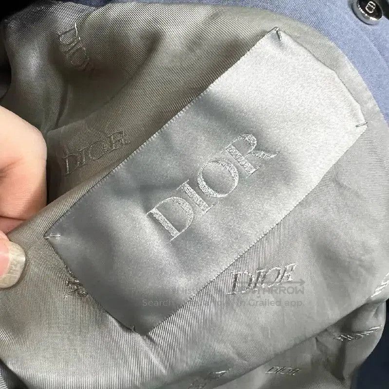 Dior Dior Blue XL Men's Outer Jacket . Size US XL / EU 56 / 4 - 3 Thumbnail