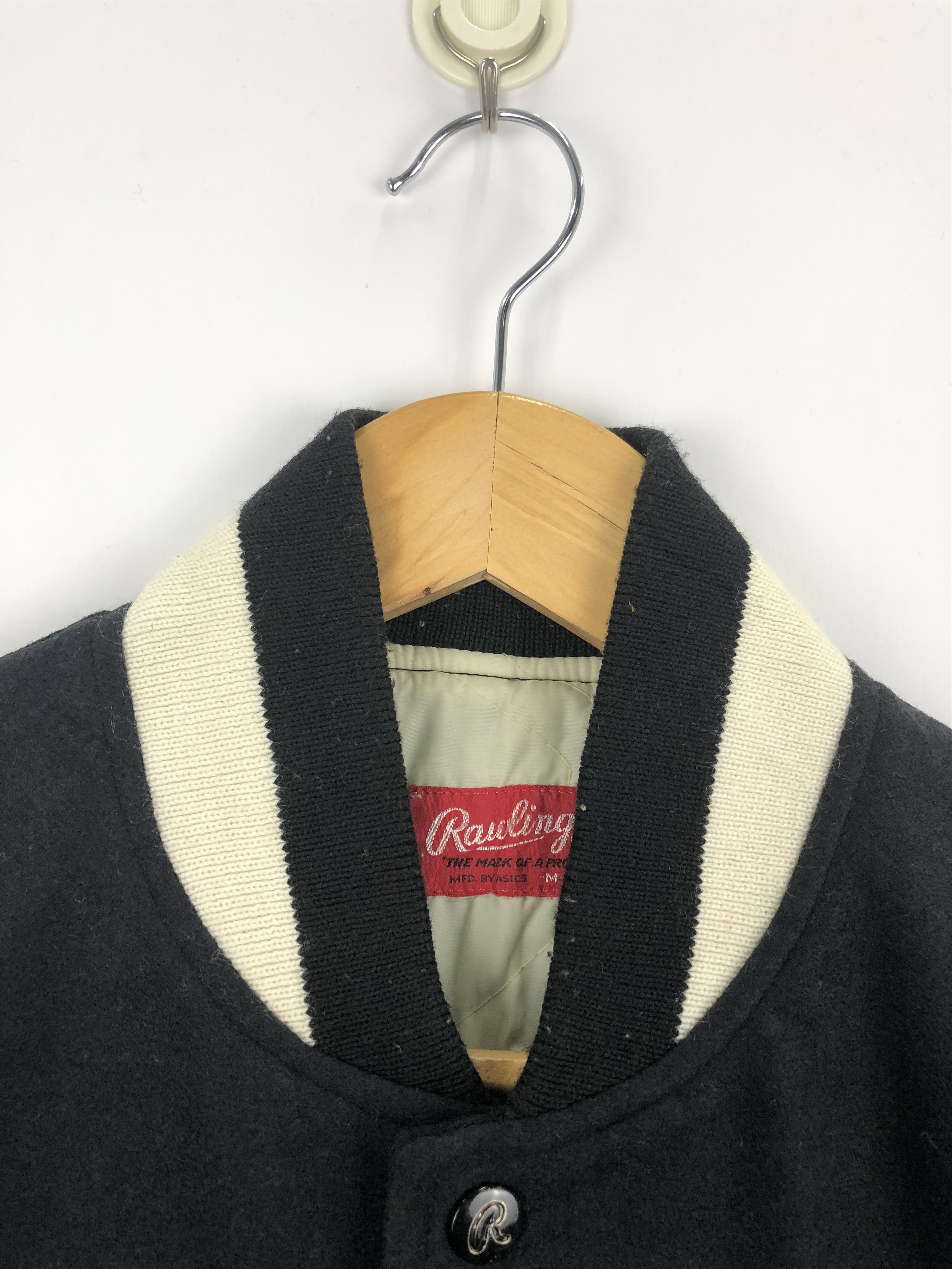 Vintage Vintage 90s Rawlings Wool Varsity Jacket V0403 Size US M / EU 48-50 / 2 - 9 Thumbnail