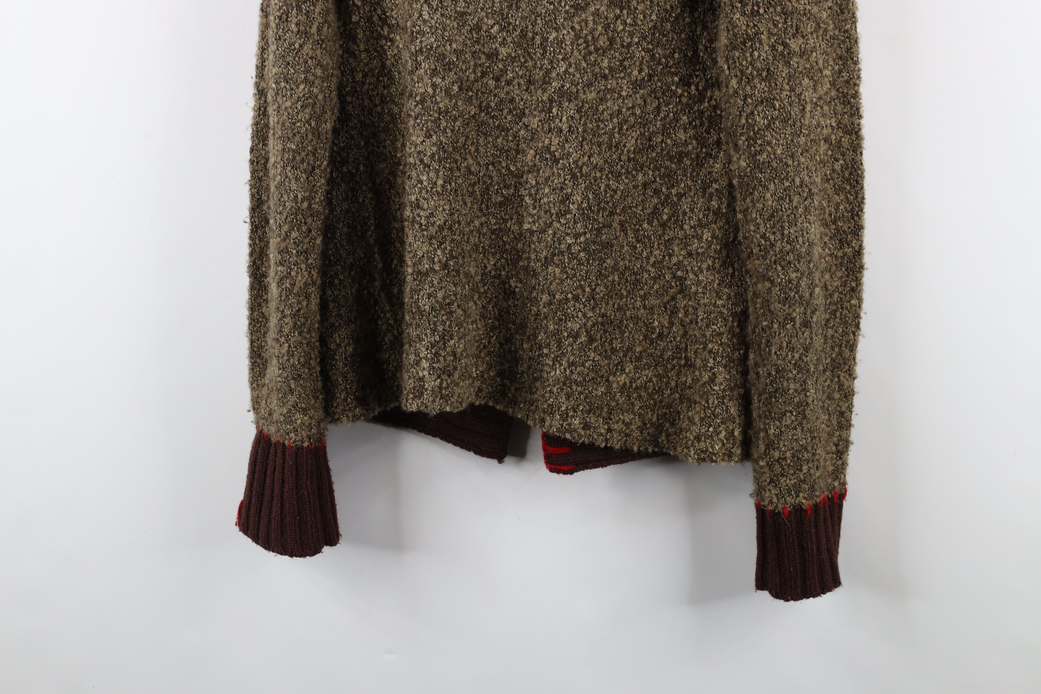 Vintage Vintage Y2K Buckle BKE Fairy Wool Blend Knit Hooded Sweater Size L / US 10 / IT 46 - 11 Thumbnail