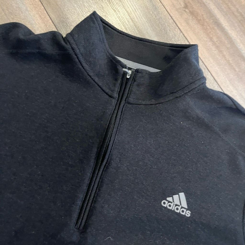 Adidas Adidas Charcoal Athletic Pullover Jacket Men Large Size US L / EU 52-54 / 3 - 2 Thumbnail