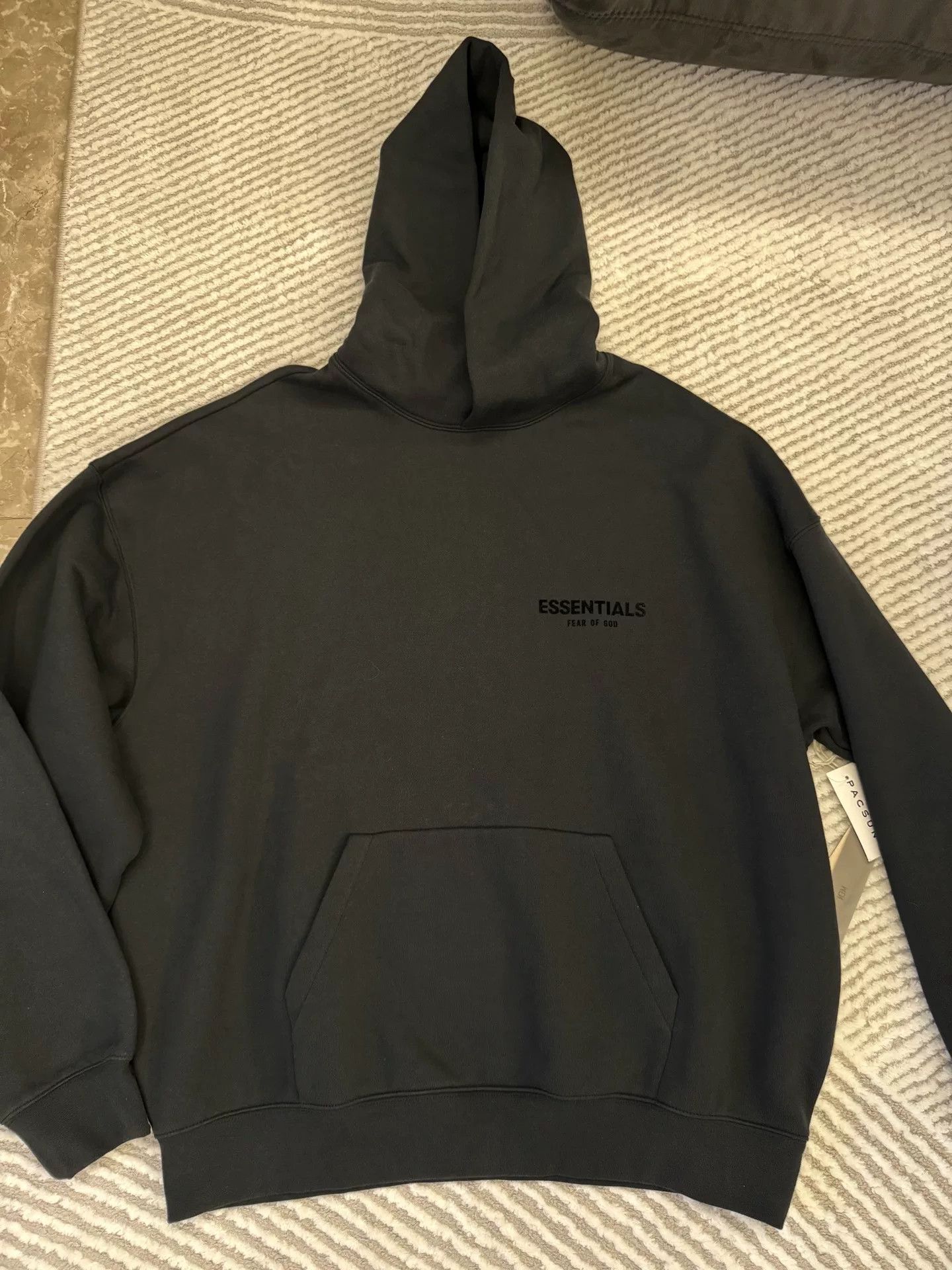 Essentials essentials black hoodie with tags Size US L / EU 52-54 / 3 - 1 Thumbnail