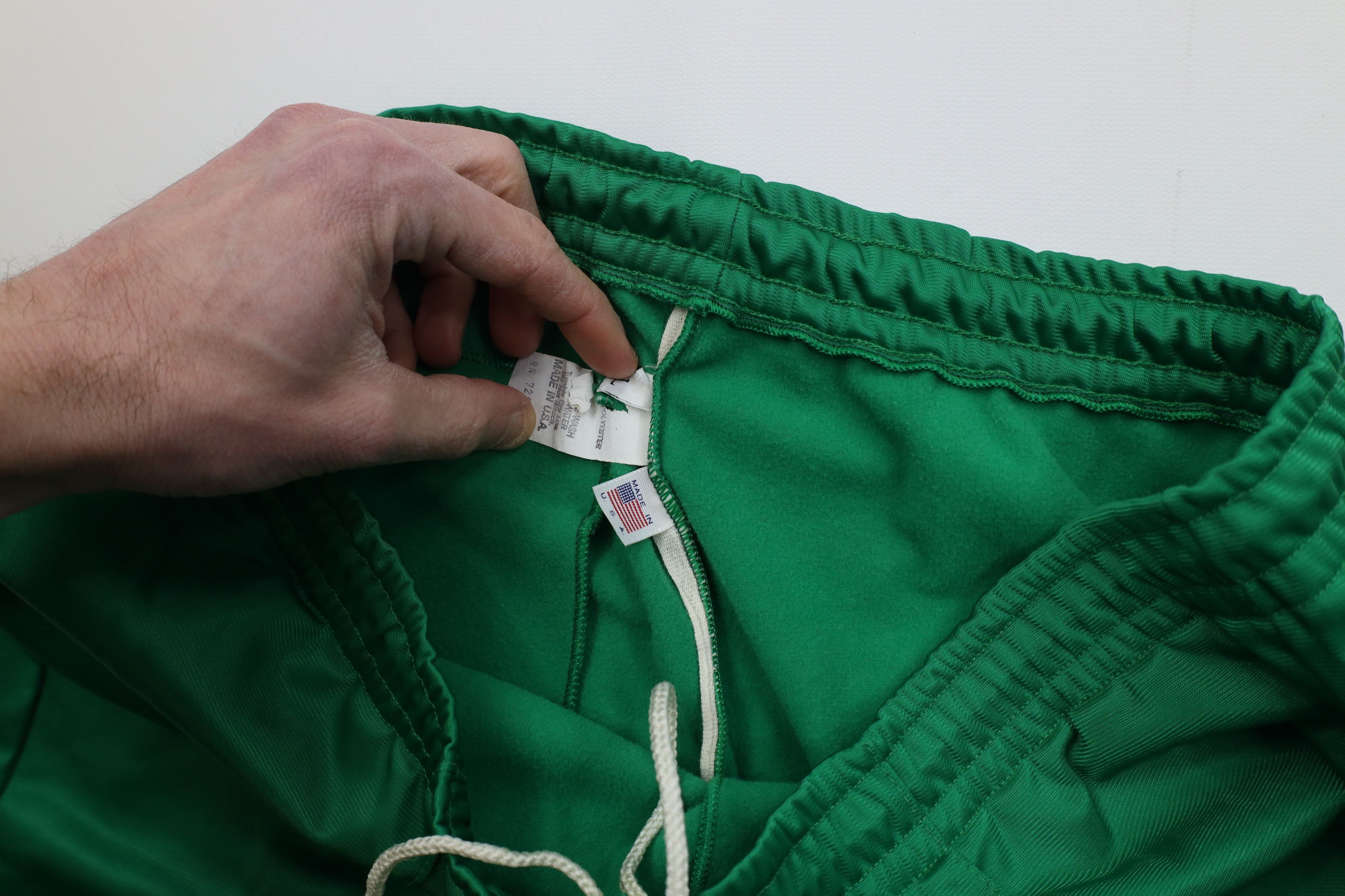 Speedo Vintage 70s Speedo Wide Leg Sweatpants Kelly Green USA Size US 36 / EU 52 - 7 Thumbnail