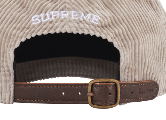 Supreme Supreme Corduroy S Logo 6-Panel Stone (FW24) Size ONE SIZE - 3 Thumbnail
