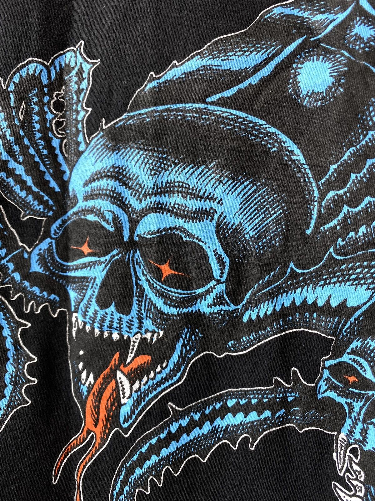 Allsaints Vintage All Saints Skull Dragon Art T Shirt Hype Y2K Size US M / EU 48-50 / 2 - 9 Thumbnail