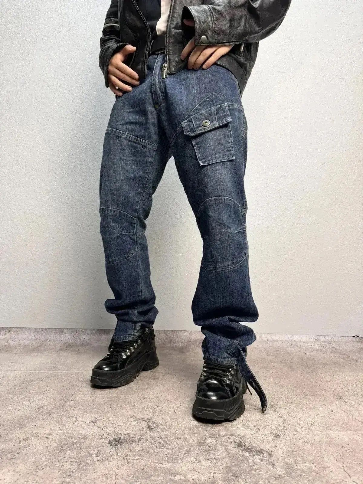 Vintage Vintage Junya Watanabe Style G Star raw Bondage Cargo Pans Size US 34 / EU 50 - 5 Thumbnail