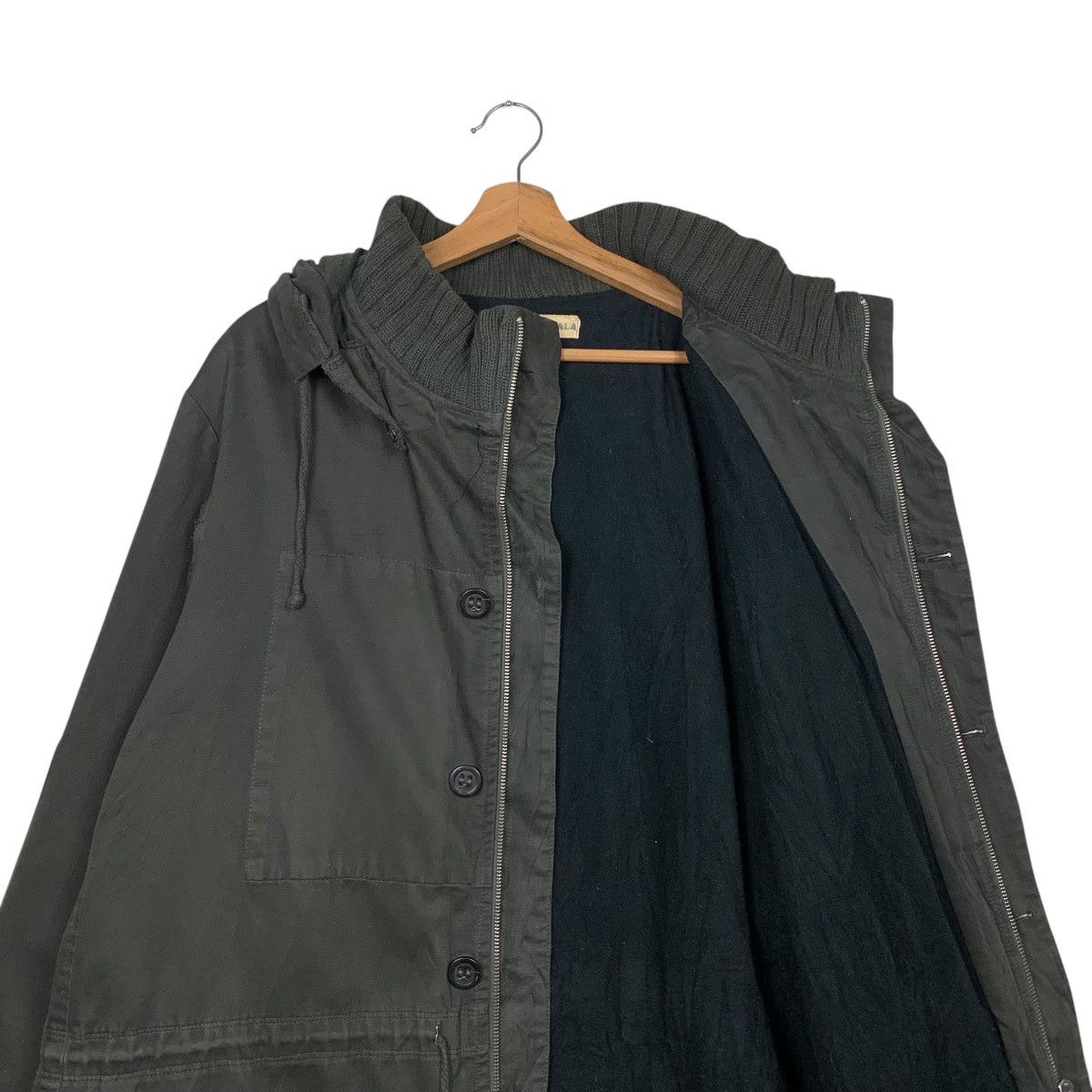 SYNGMAN CUCALA SYNGMAN CUCALA X BEAMS Faded Black Parka #2572–C116 Size US M / EU 48-50 / 2 - 11 Thumbnail