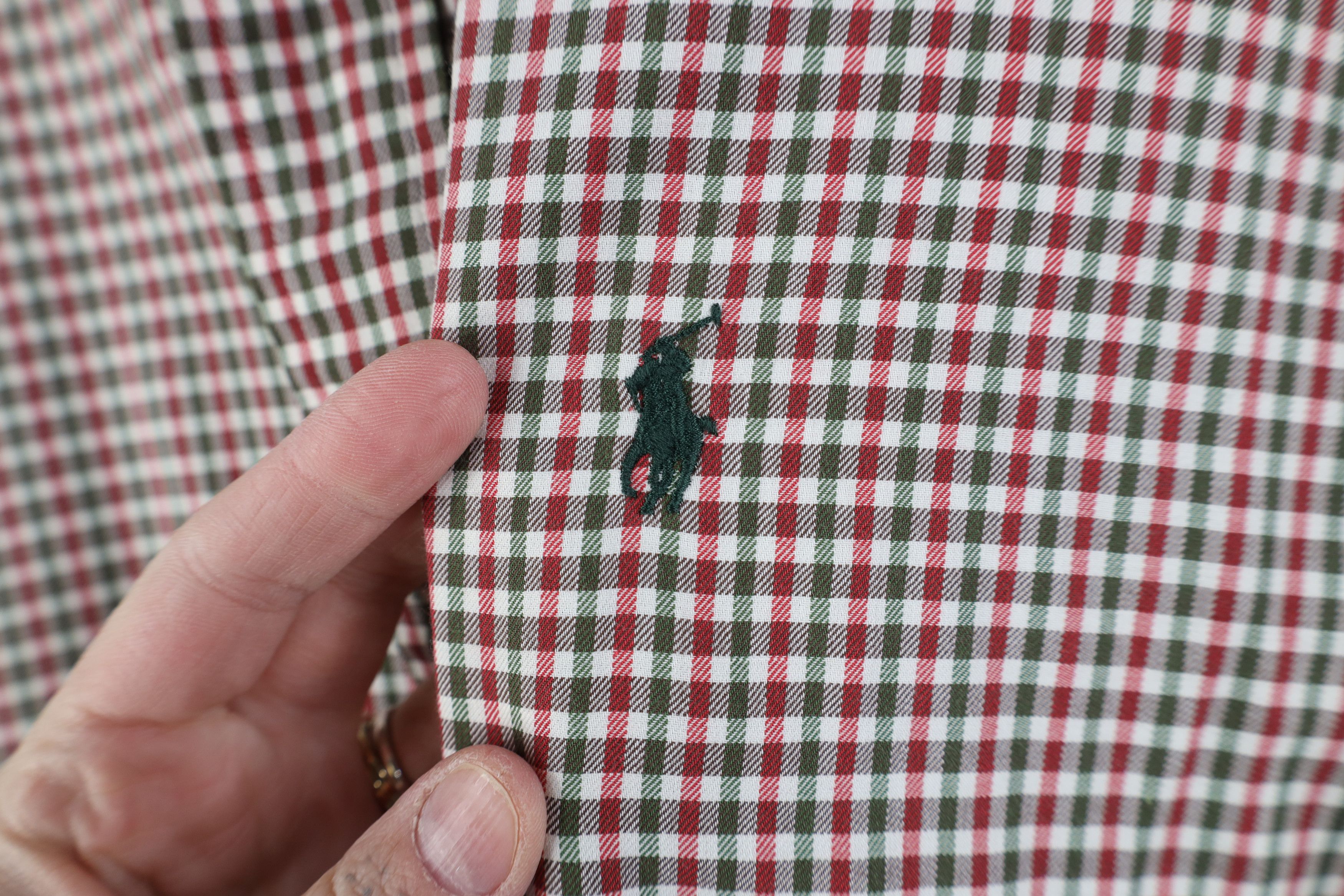 Ralph Lauren Vintage 90s Ralph Lauren Collared Button Down Shirt Plaid Size US L / EU 52-54 / 3 - 4 Thumbnail