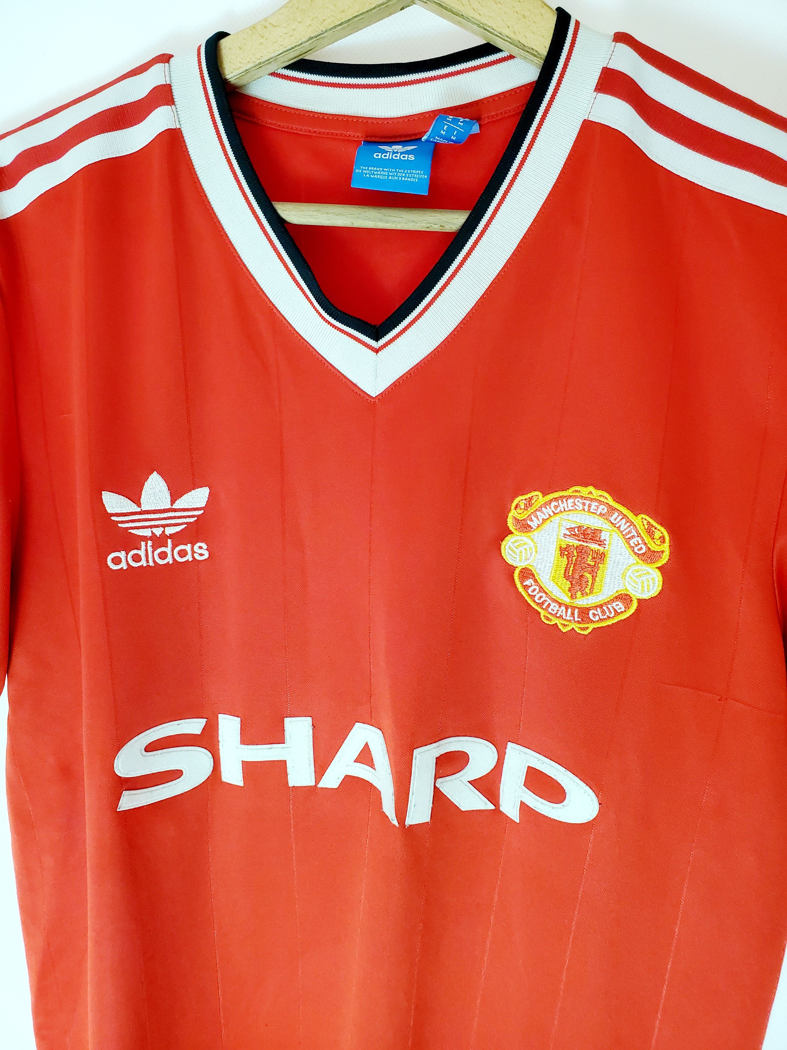 Vintage Manchester United 1986-88 Home Shirt Reprint size M Size US M / EU 48-50 / 2 - 2 Thumbnail