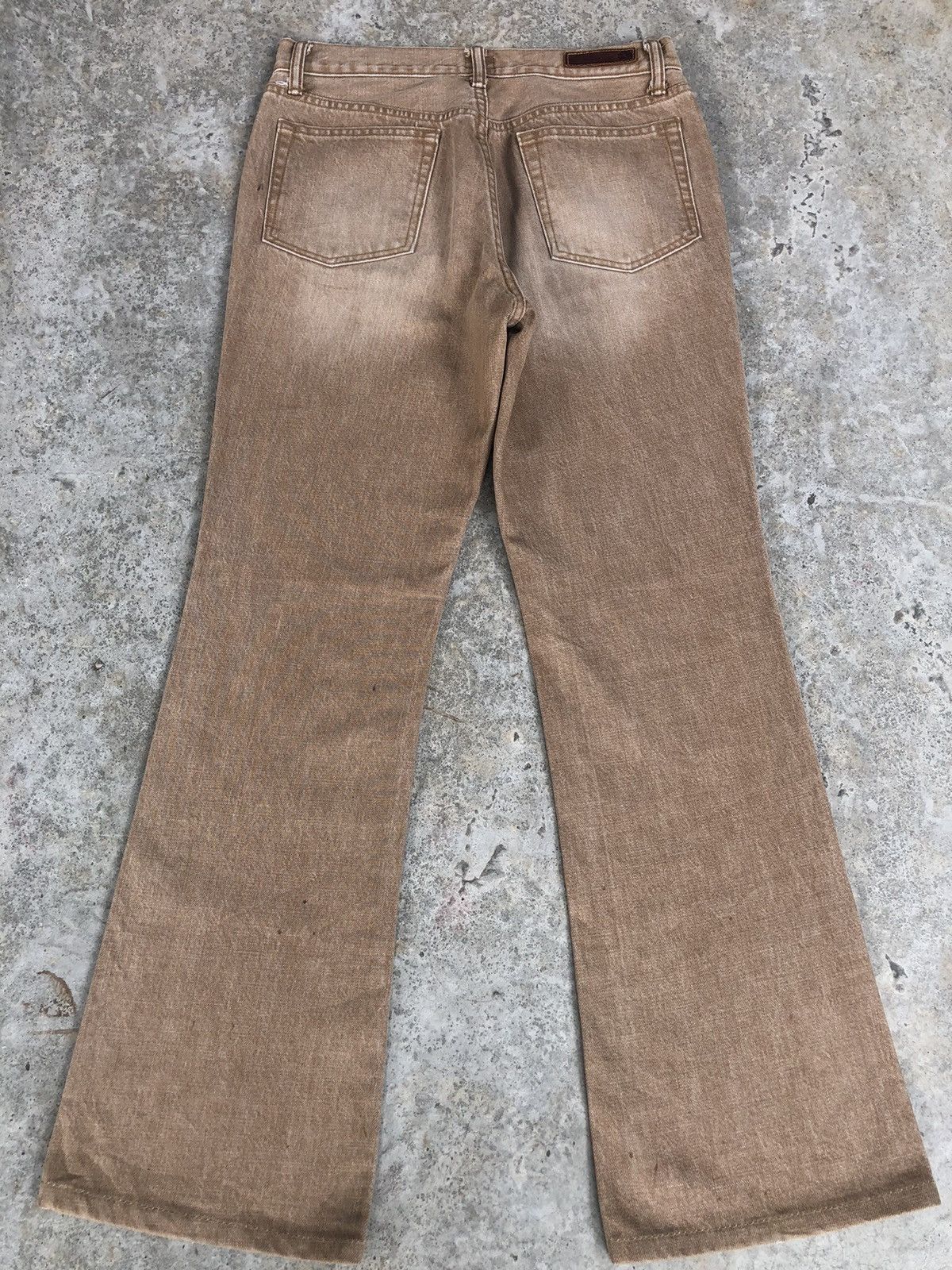 If Six Was Nine Japanese Big John Flared Jeans Distressed Jeans Size US 30 / EU 46 - 2 Thumbnail