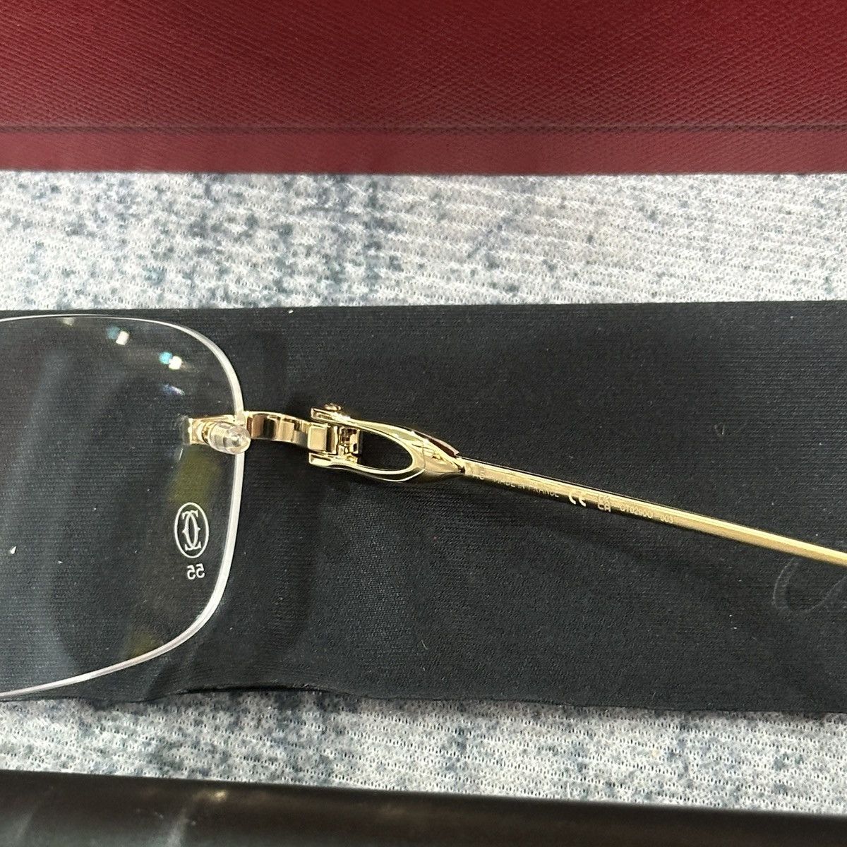Cartier CARTIER CT0290O 003 EYEGLASSES Size ONE SIZE - 7 Thumbnail