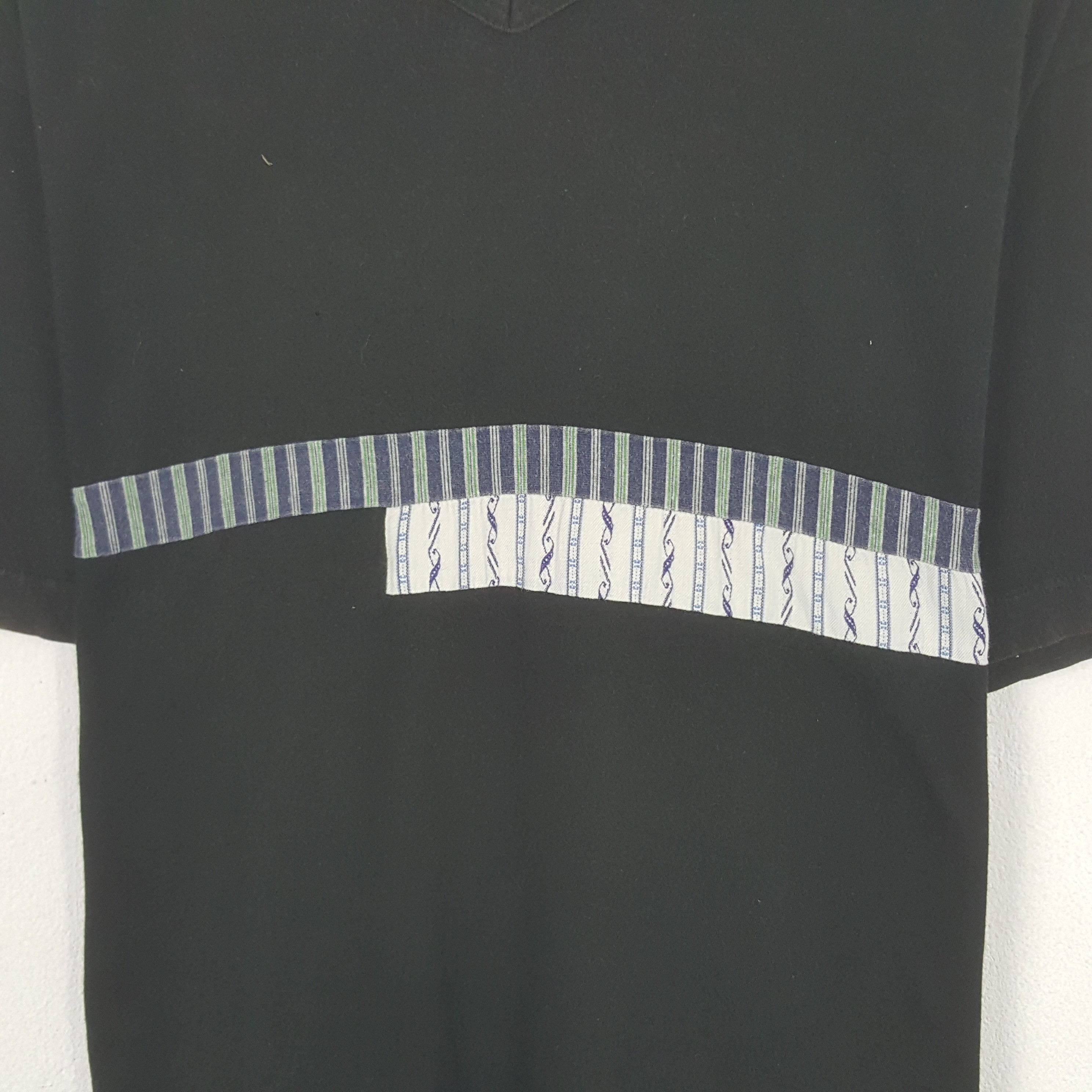 Comme des Garcons Homme Vintage Comme des Garcons Homme V Neck Tshirt Size US L / EU 52-54 / 3 - 2 Thumbnail
