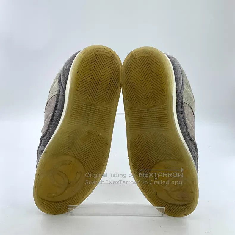 Chanel Chanel Color-matched suede diamond check-up casual flat sn Size US 7.5 / IT 37.5 - 5 Thumbnail