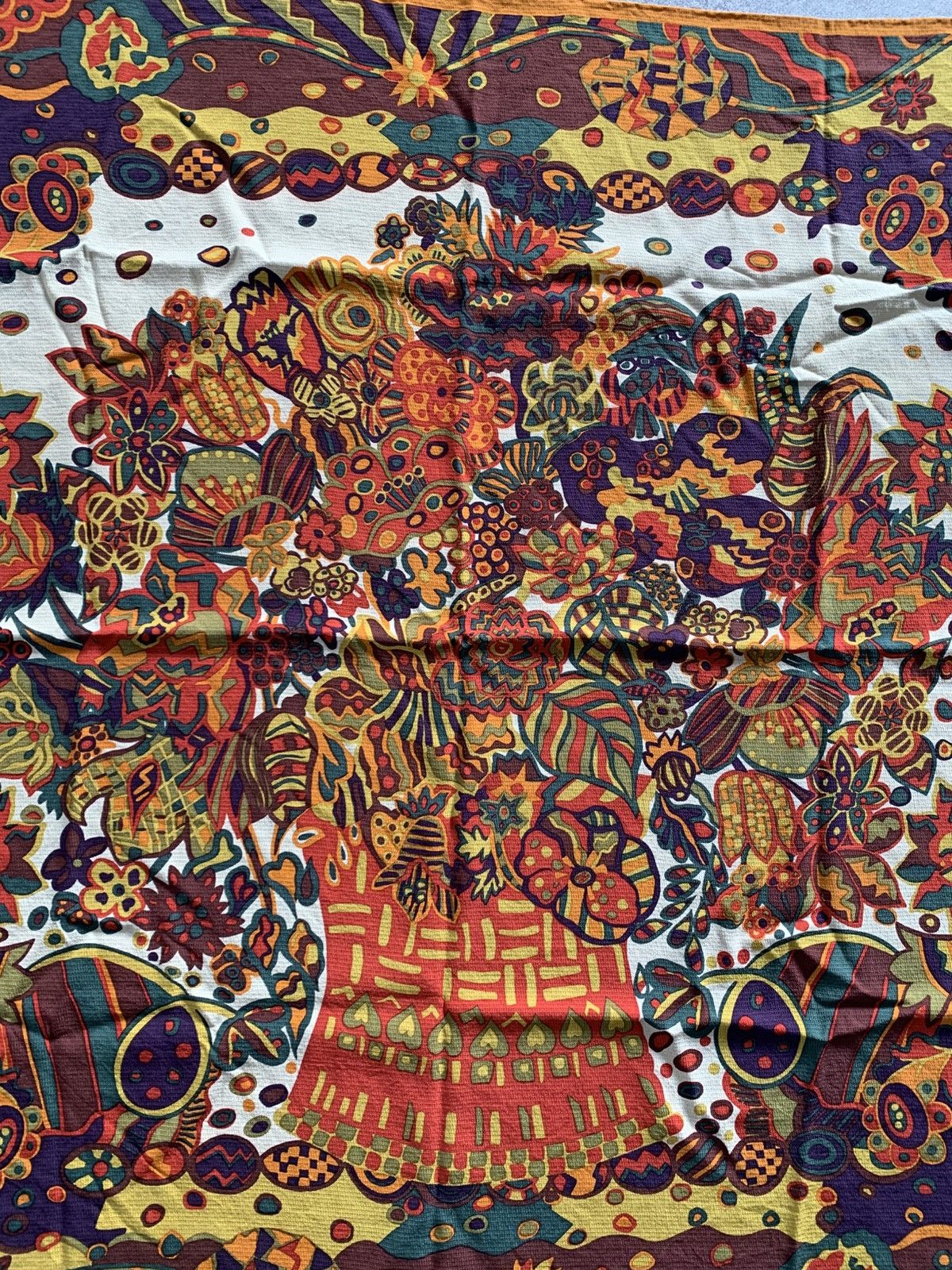 Missoni × Vintage Vintage Missoni Foulard 100% Silk Scarf 87x83cm Size ONE SIZE - 11 Thumbnail