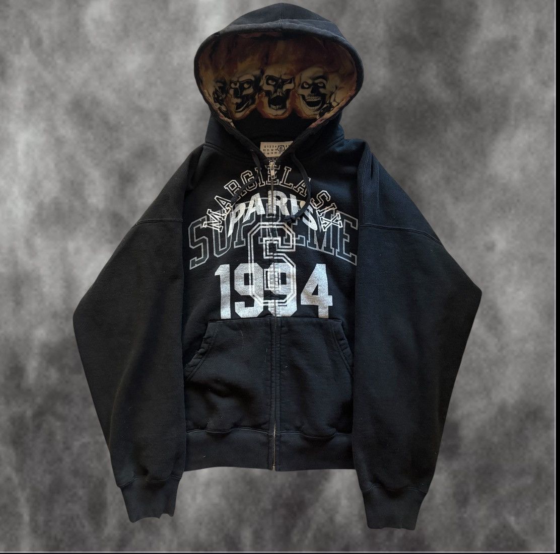 Maison Margiela MM6 MAISON MARGIELA MYSTERY MAN SIX HOODIE | Grailed