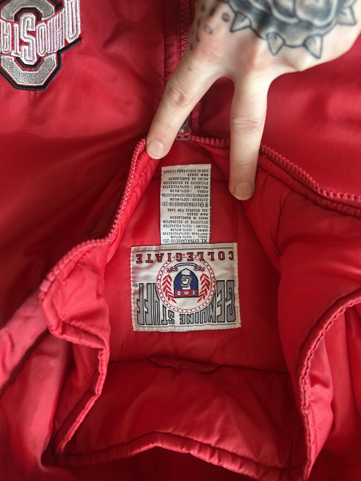 Vintage Ohio state buckeyes winter jacket Size US M / EU 48-50 / 2 - 4 Thumbnail