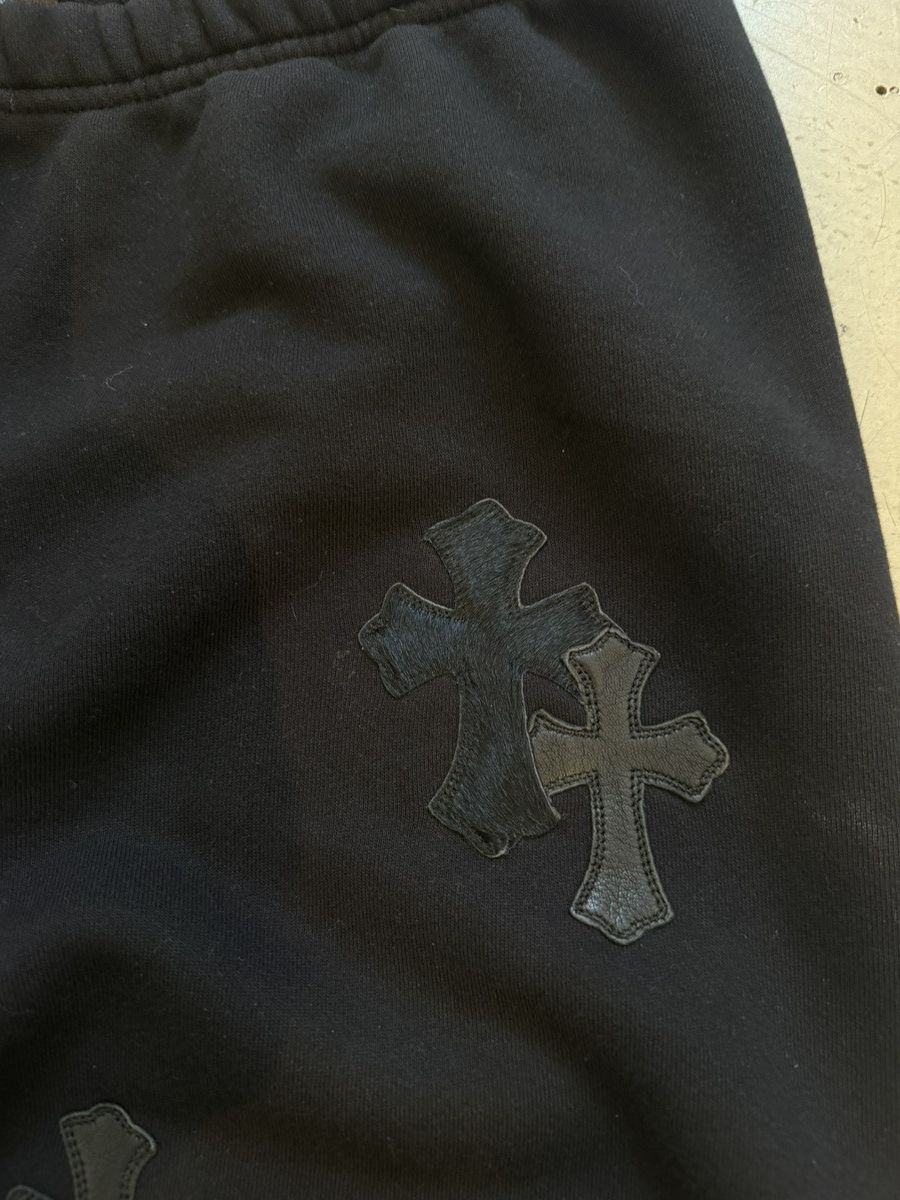 Chrome Hearts CHROME HEARTS CROSS PATCH SWEATPANTS Size US 36 / EU 52 - 6 Thumbnail