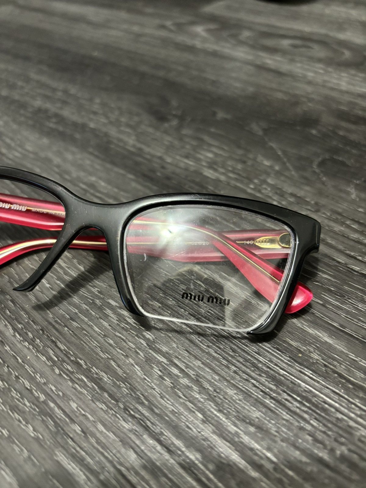 Miu Miu Logo Glasses Size ONE SIZE - 5 Thumbnail