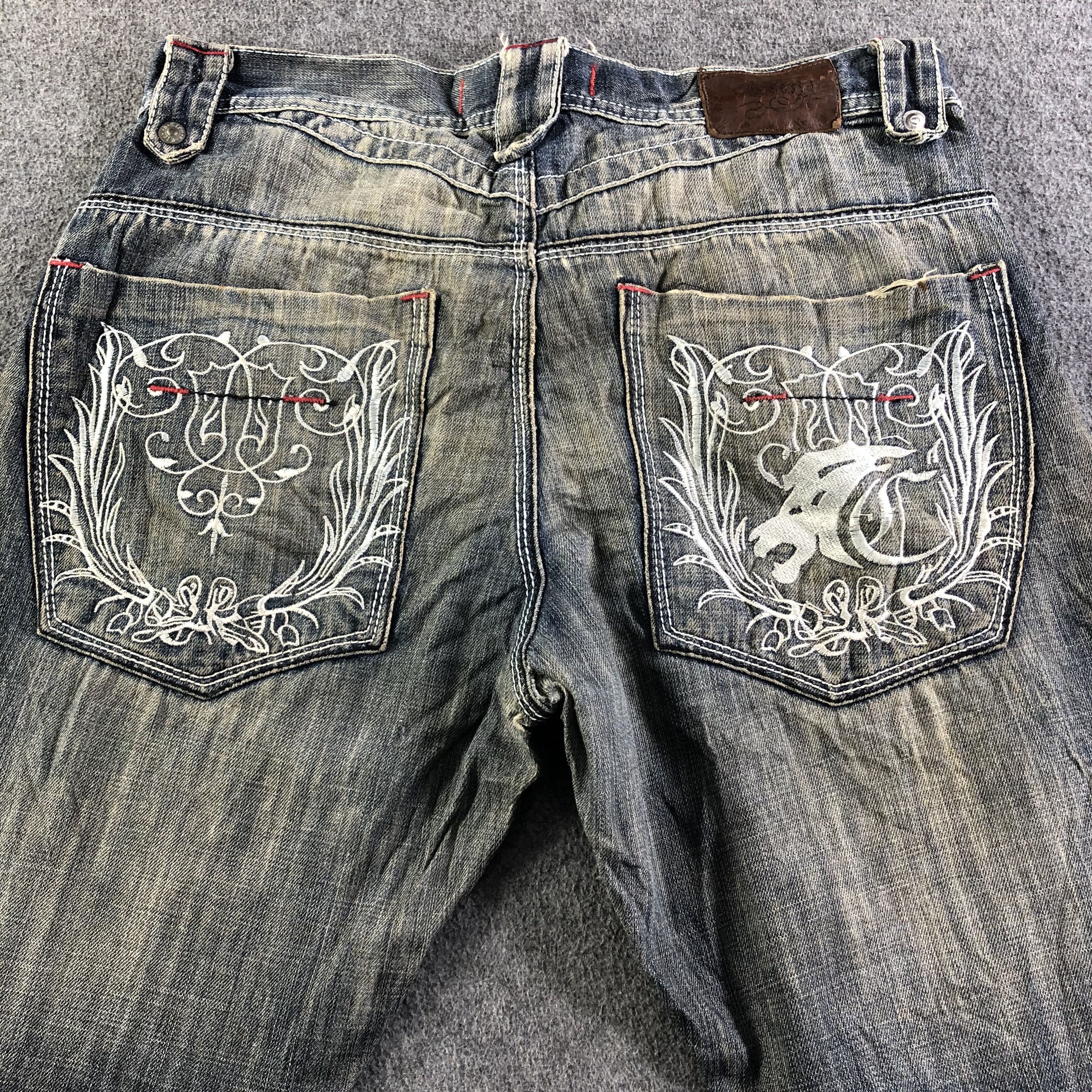 Japanese Brand Vintage Japanese Jeans-J3844 Size US 34 / EU 50 - 4 Thumbnail