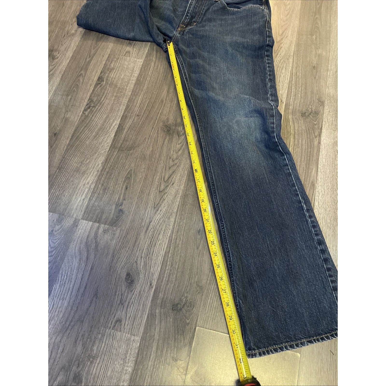 American Eagle Outfitters American Eagle Men's Jeans Size 33x34 Classic Boot Cut Dark Size US 33 - 4 Thumbnail